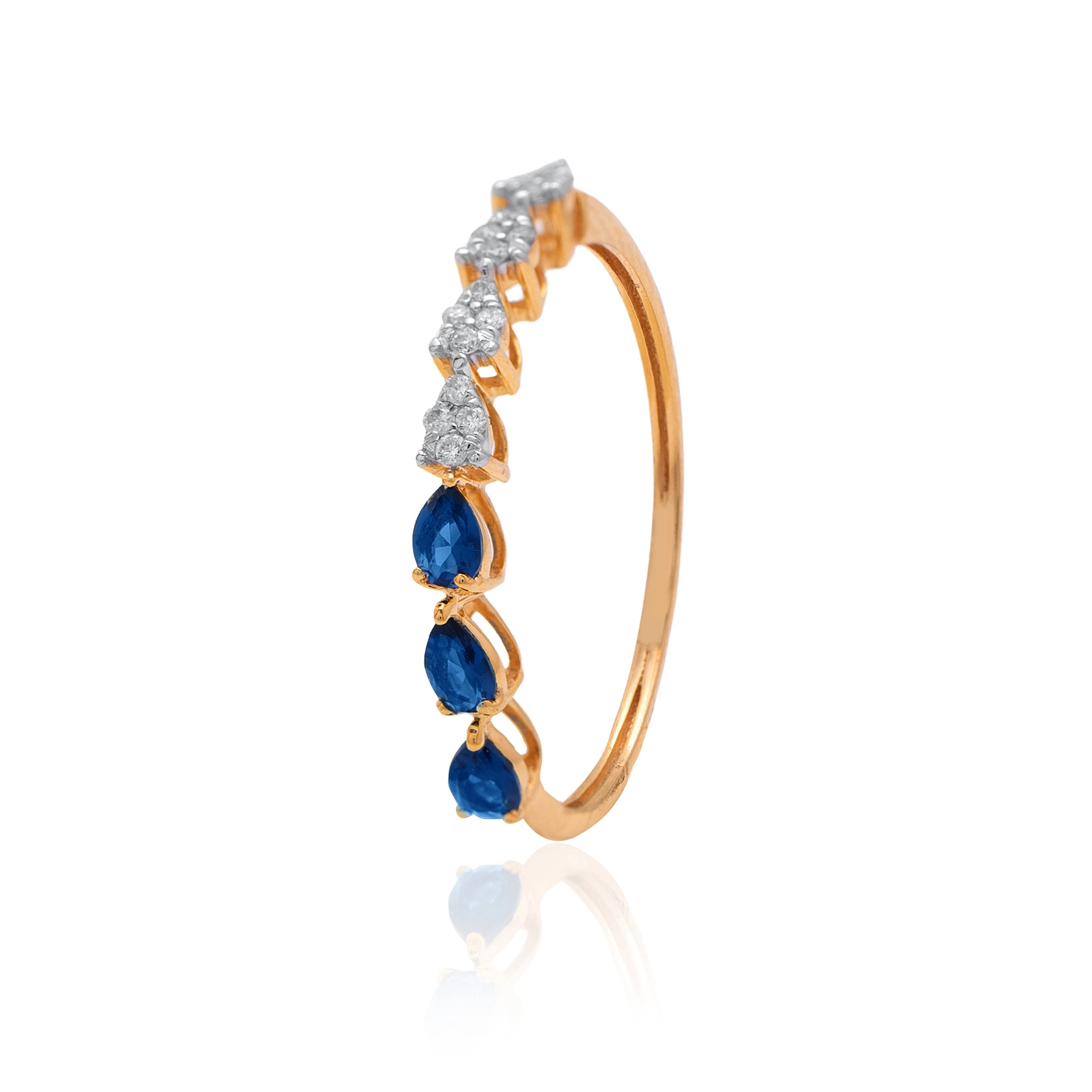 Yellow Gold Diamond Ring thumbnail 2