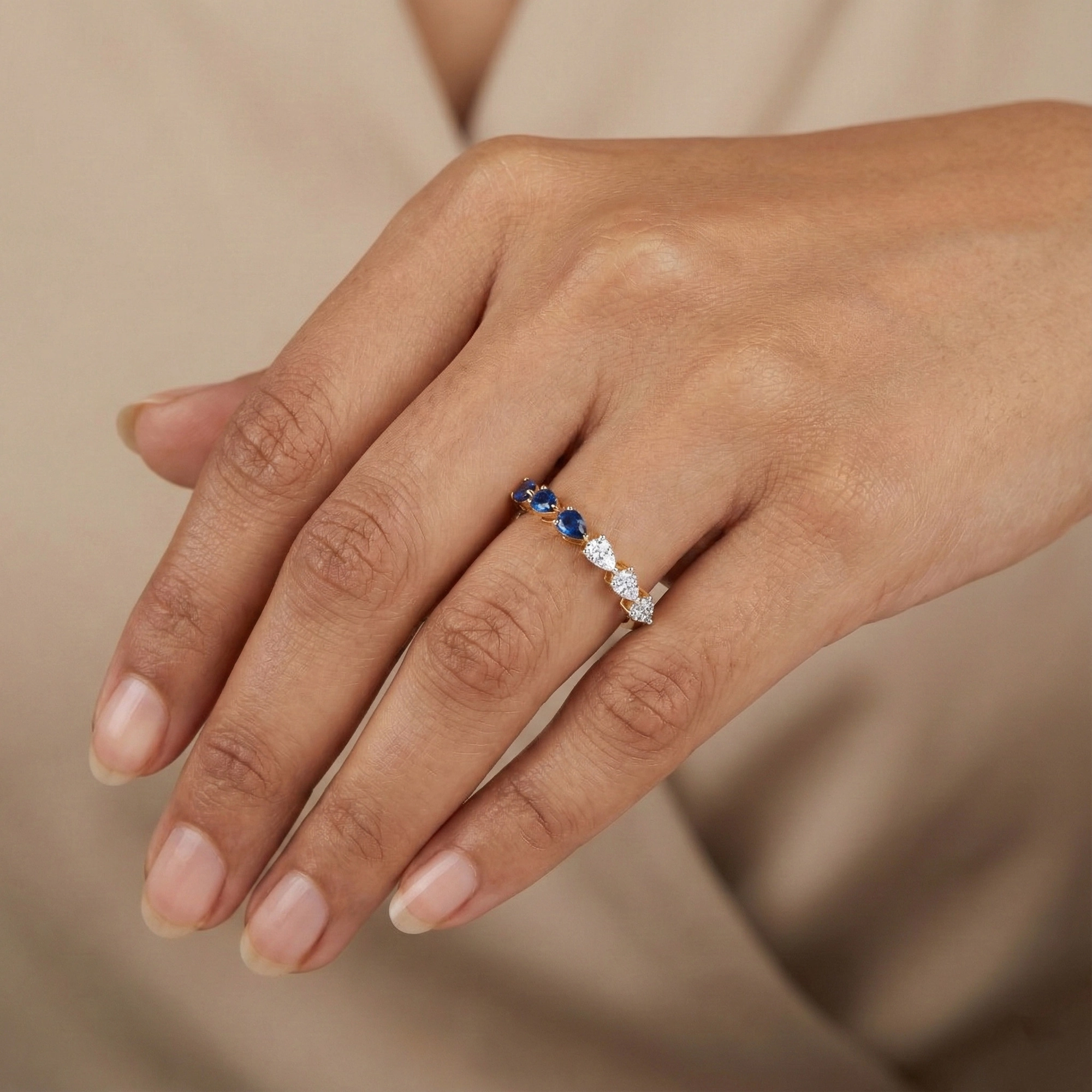 Yellow Gold Diamond Ring thumbnail 3
