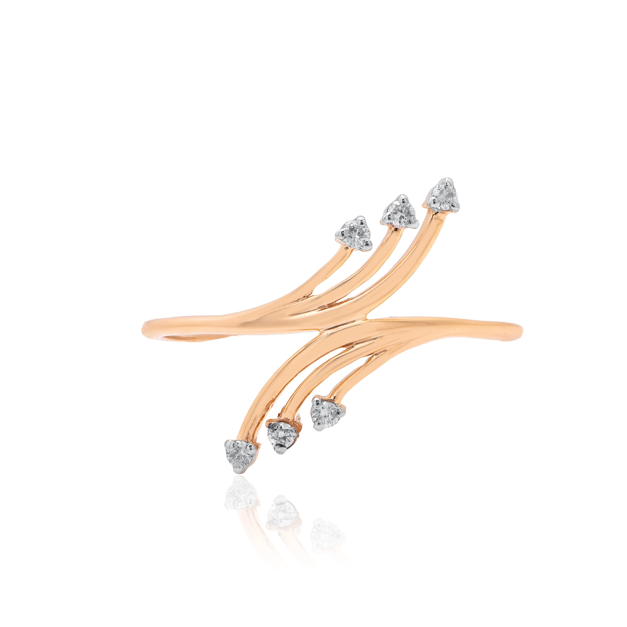 Yellow Gold Diamond Ring thumbnail 2