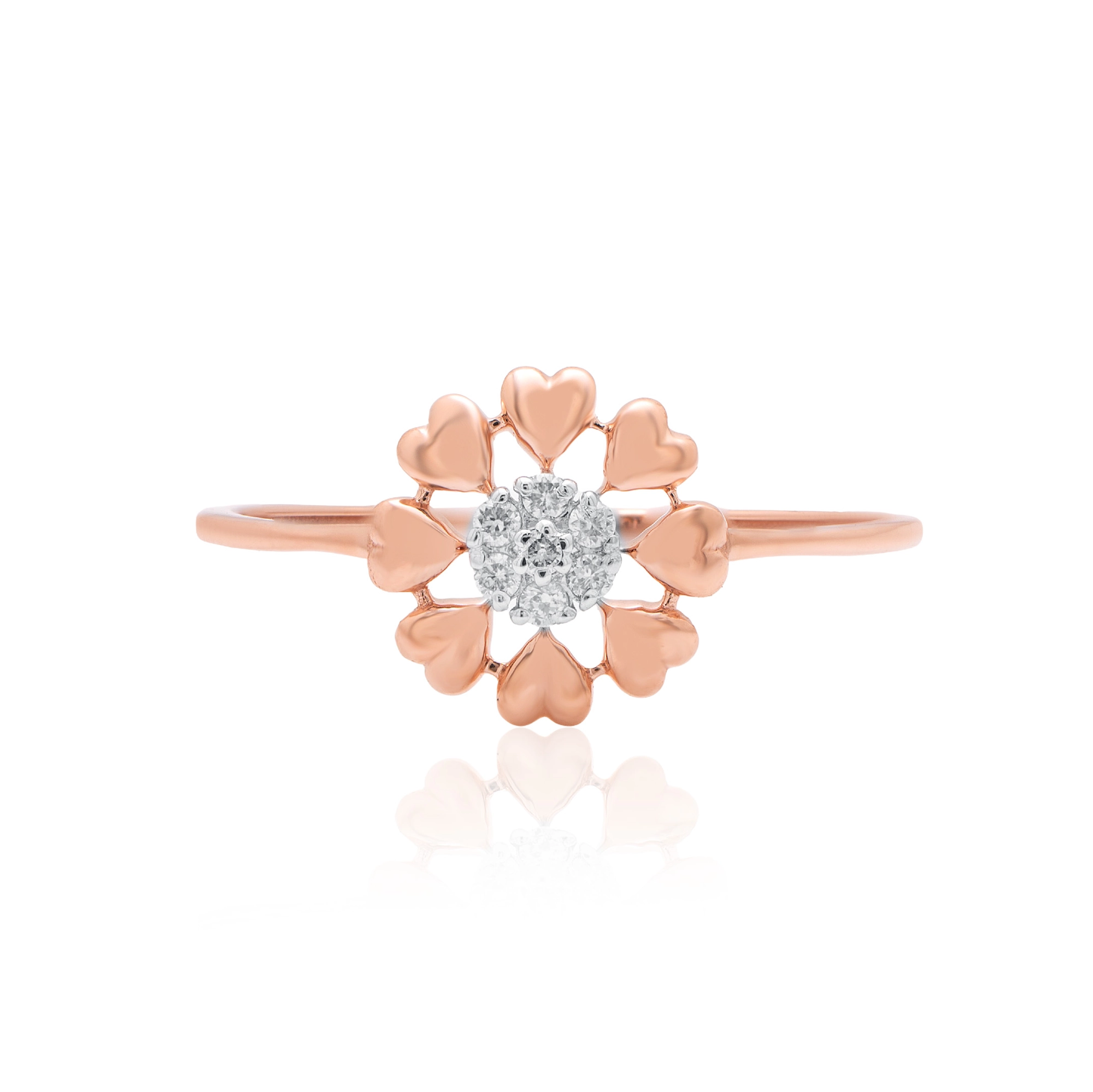 Rose Gold Diamond Ring