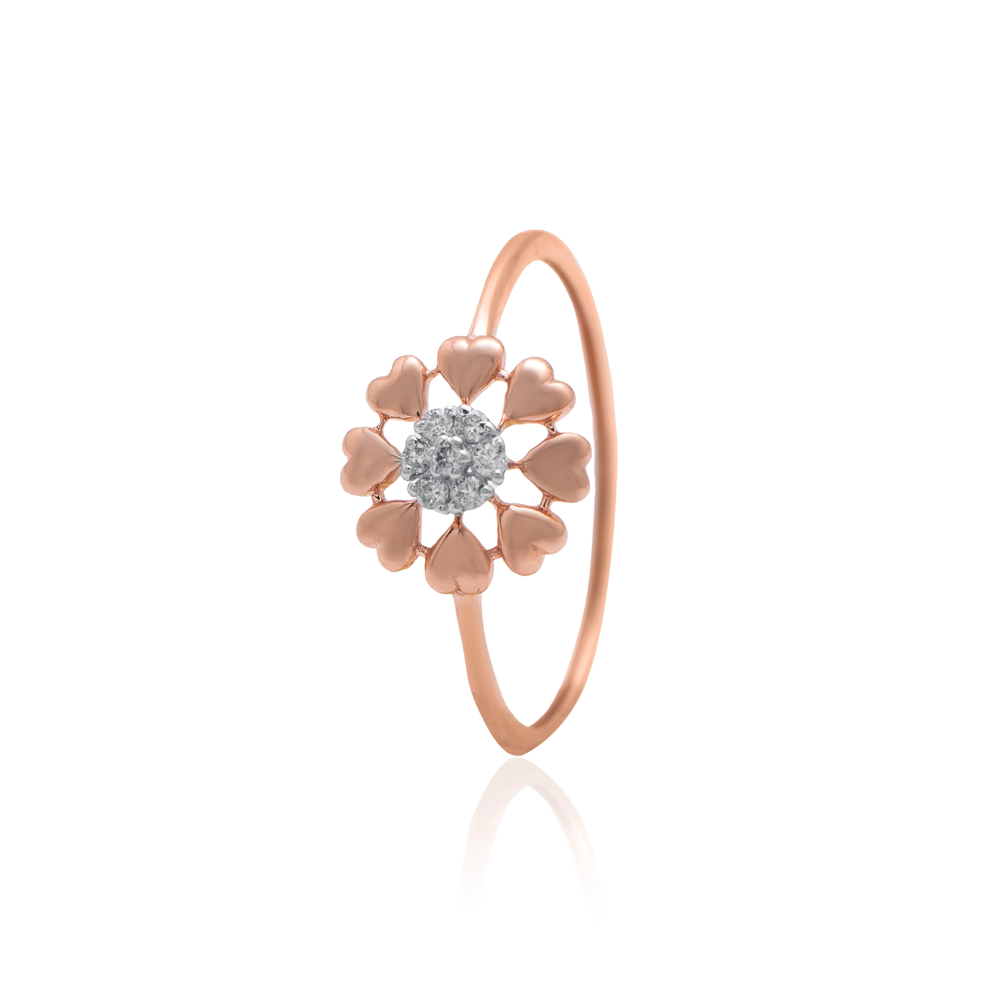 Rose Gold Diamond Ring thumbnail 2