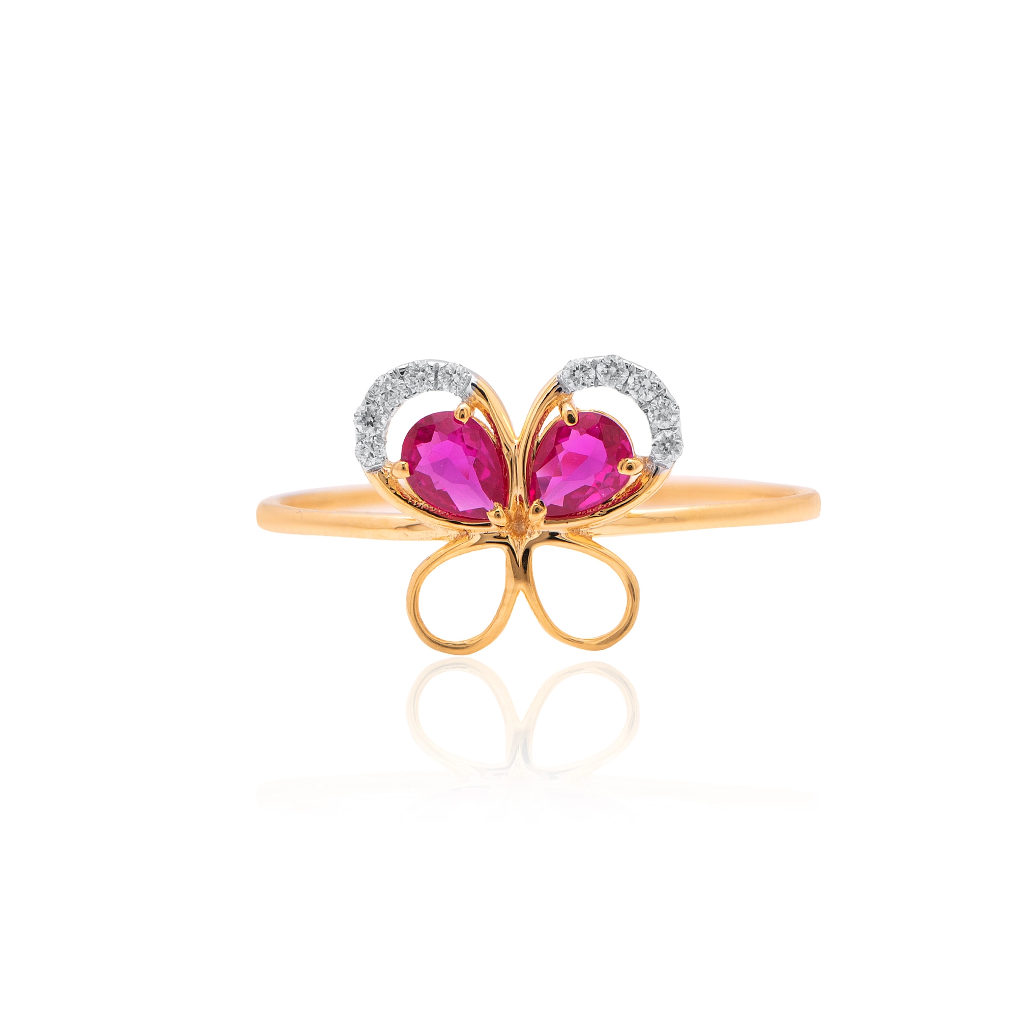 Yellow Gold Diamond Ring thumbnail 2