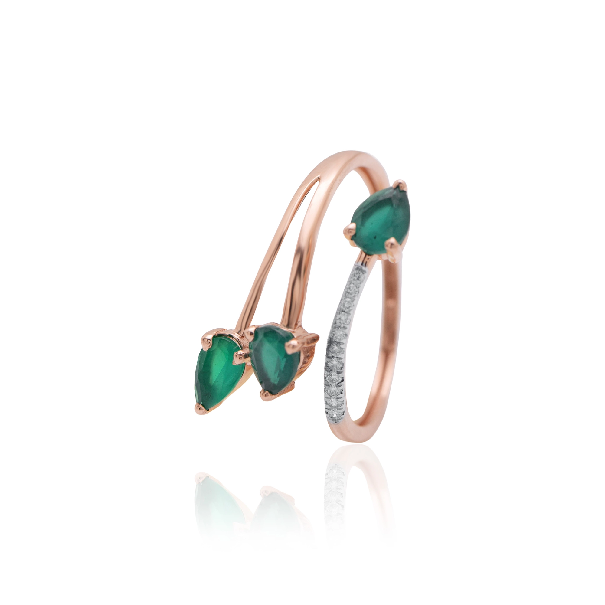 Rose Gold Diamond Ring