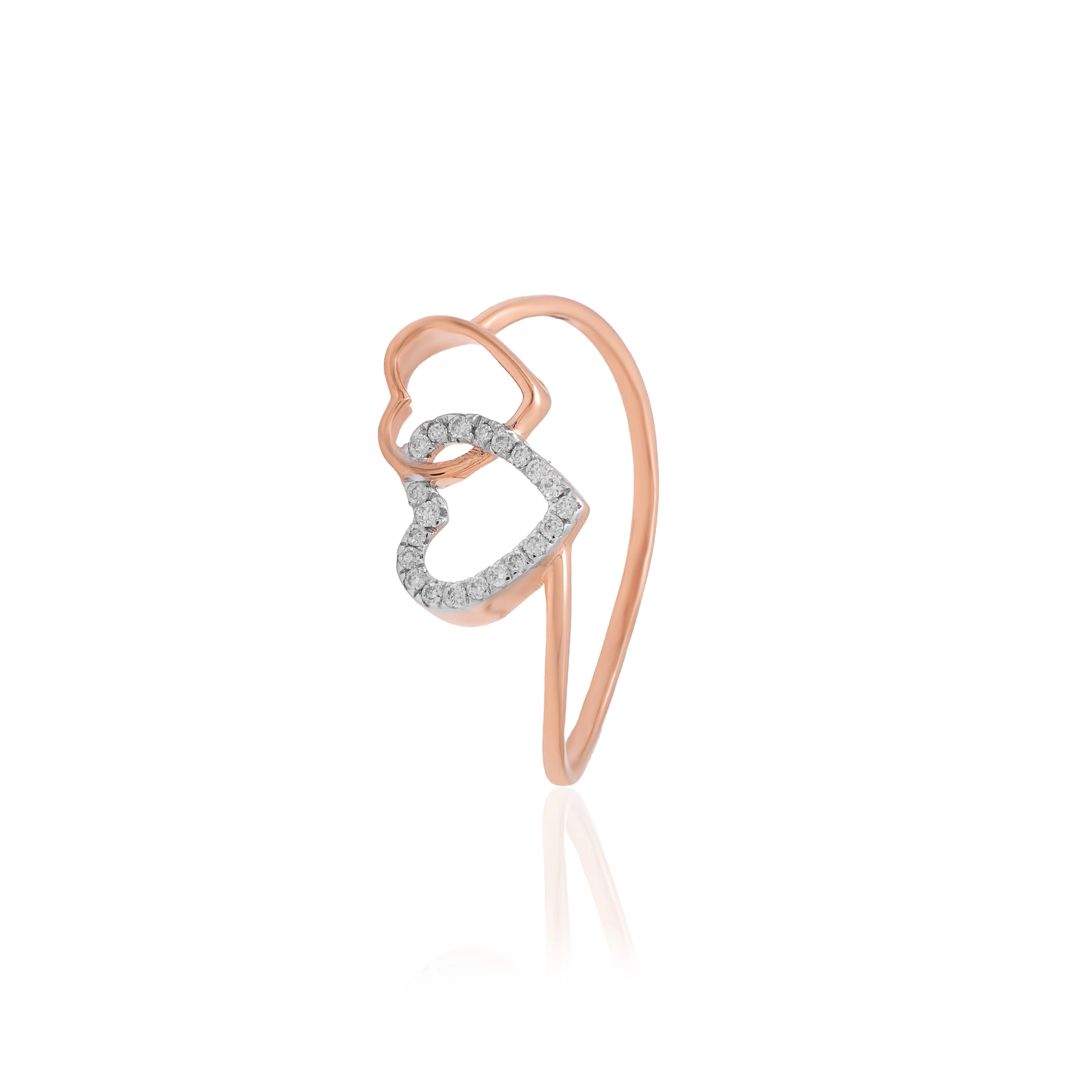 Rose Gold Diamond Ring