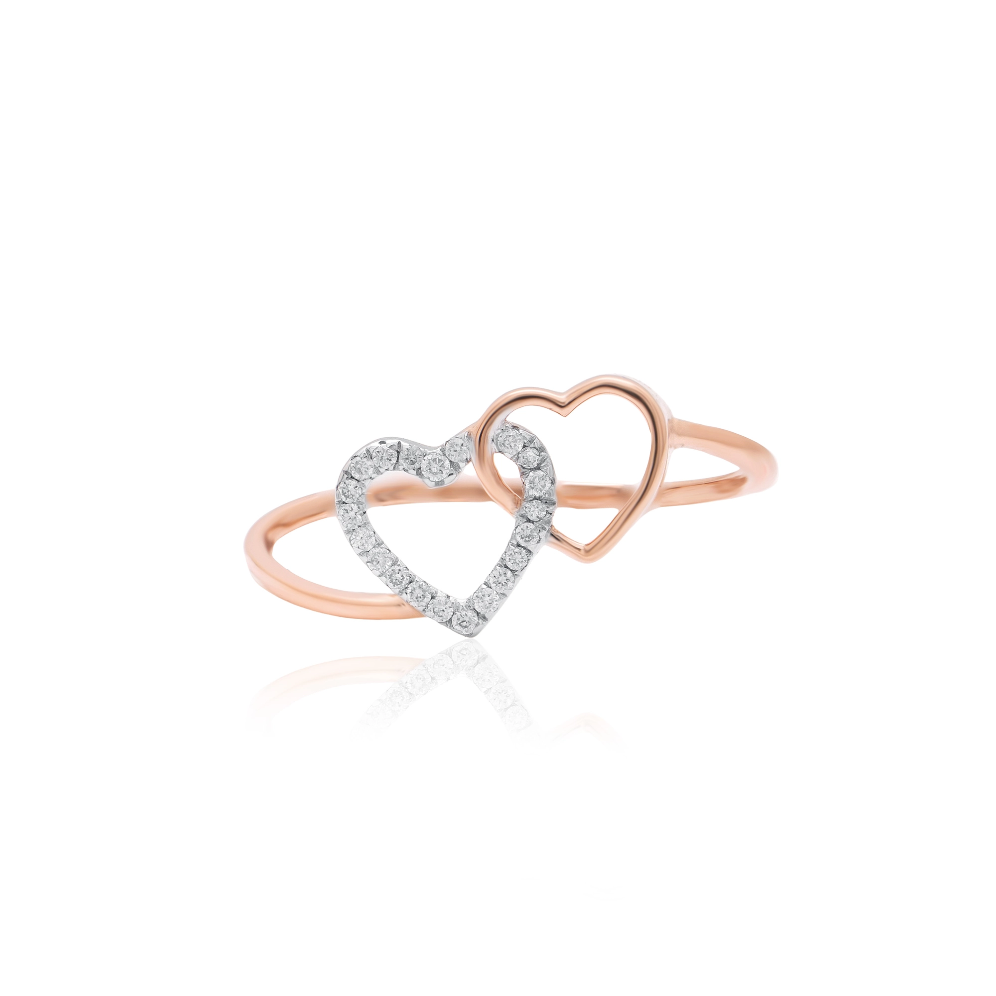 Rose Gold Diamond Ring thumbnail 2
