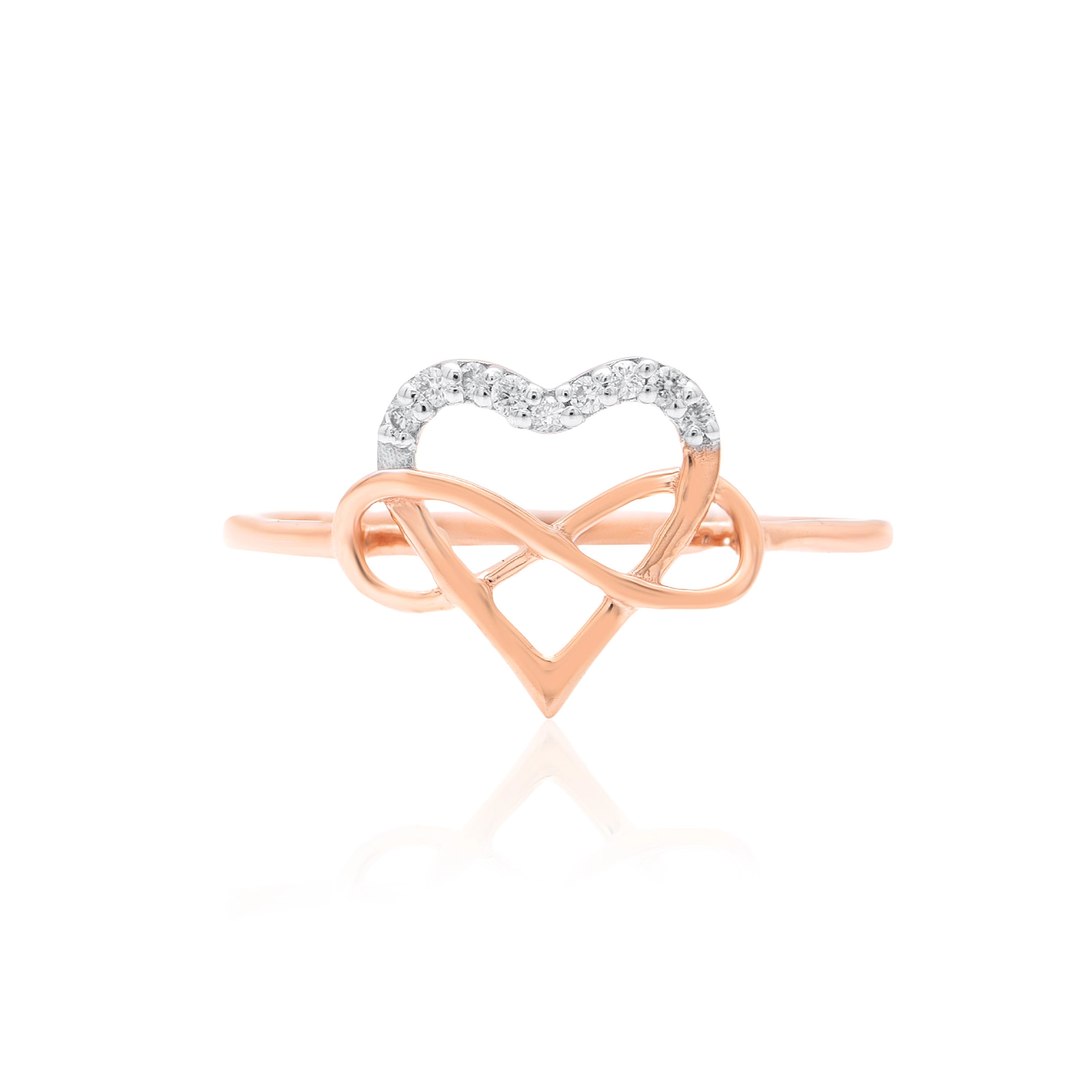 Rose Gold Diamond Ring thumbnail 2