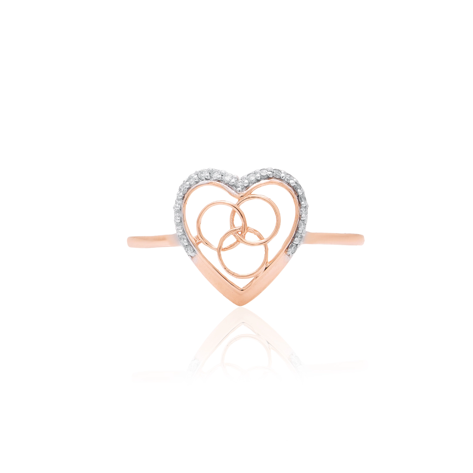 Rose Gold Diamond Ring thumbnail 2