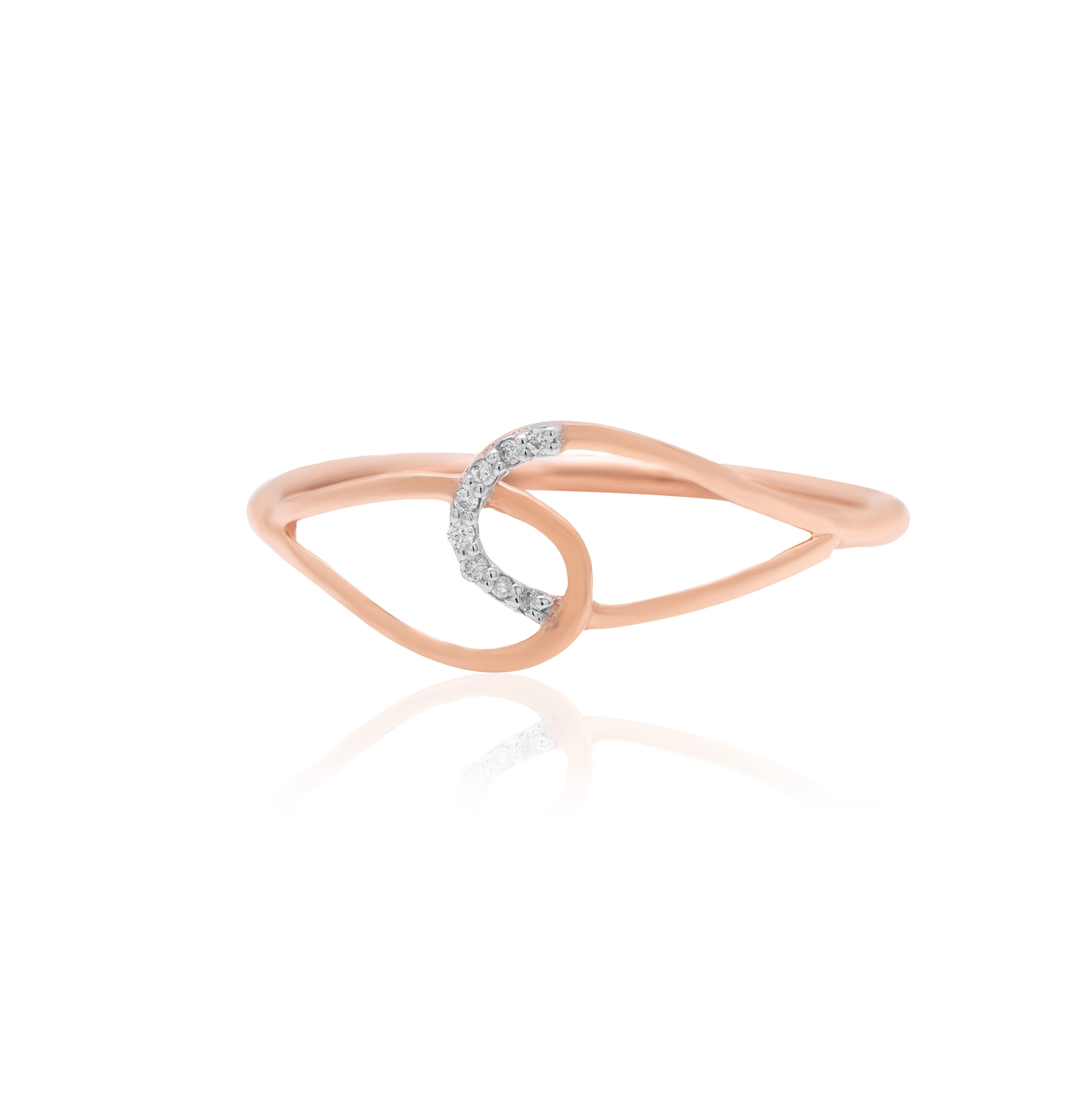 Rose Gold Diamond Ring