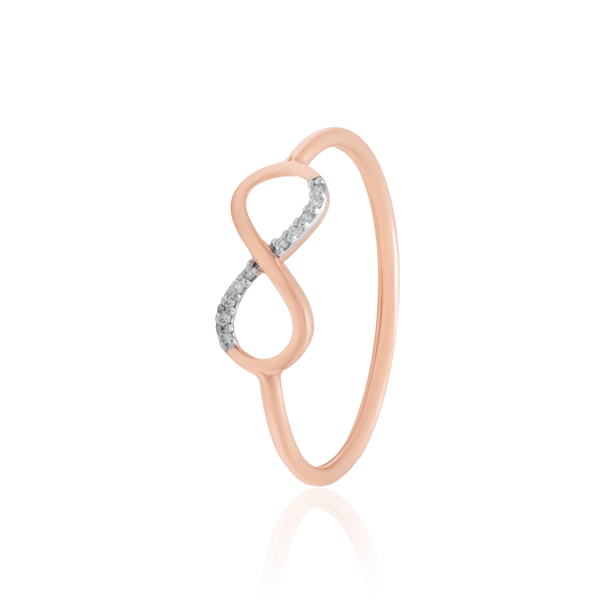 Rose Gold Diamond Ring thumbnail 3