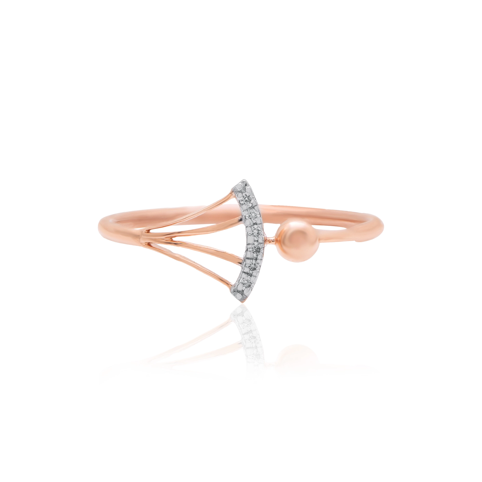 Rose Gold Diamond Ring