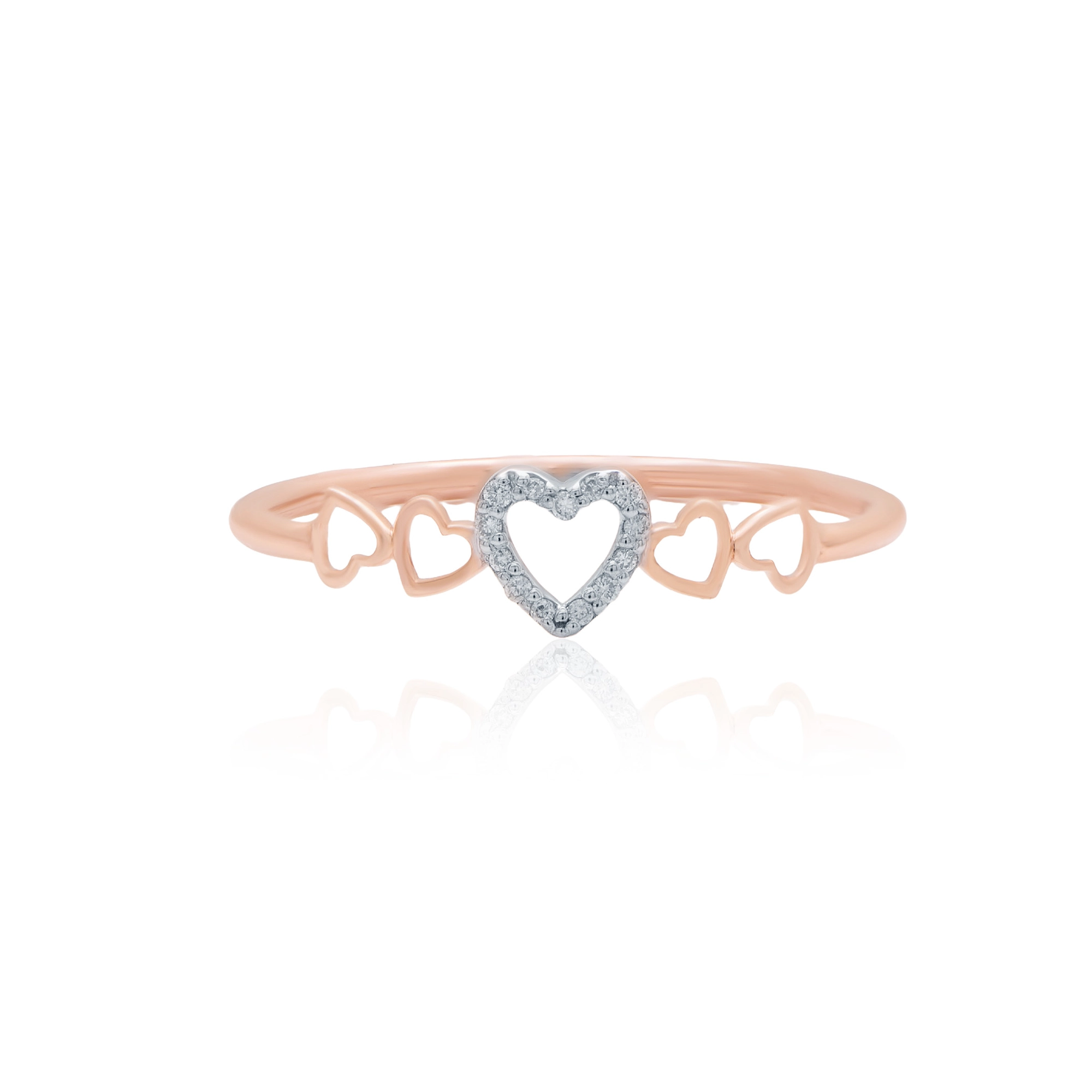 Rose Gold Diamond Ring