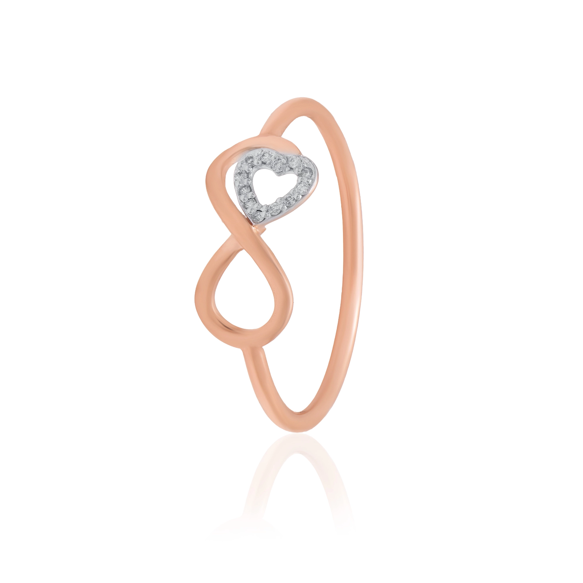 Rose Gold Diamond Ring thumbnail 3