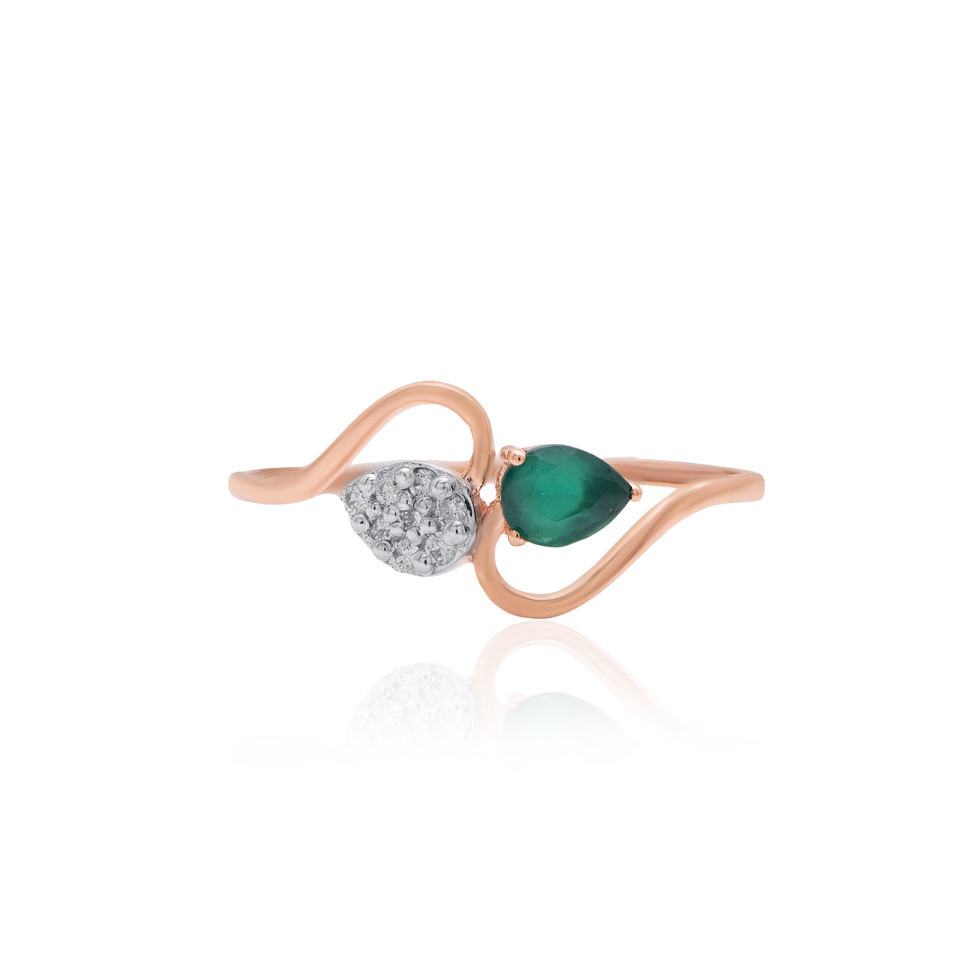 Rose Gold Diamond Ring