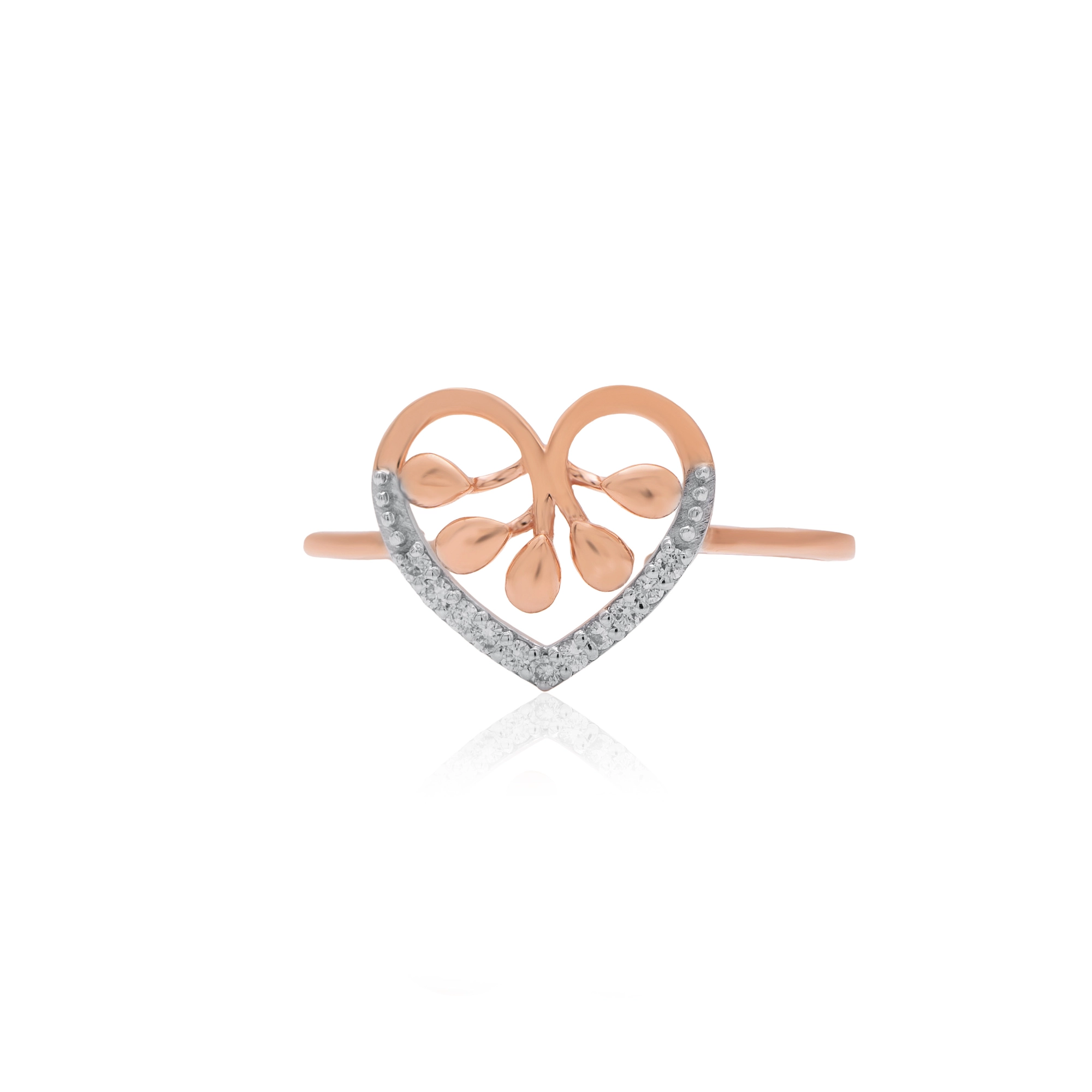 Rose Gold Diamond Ring
