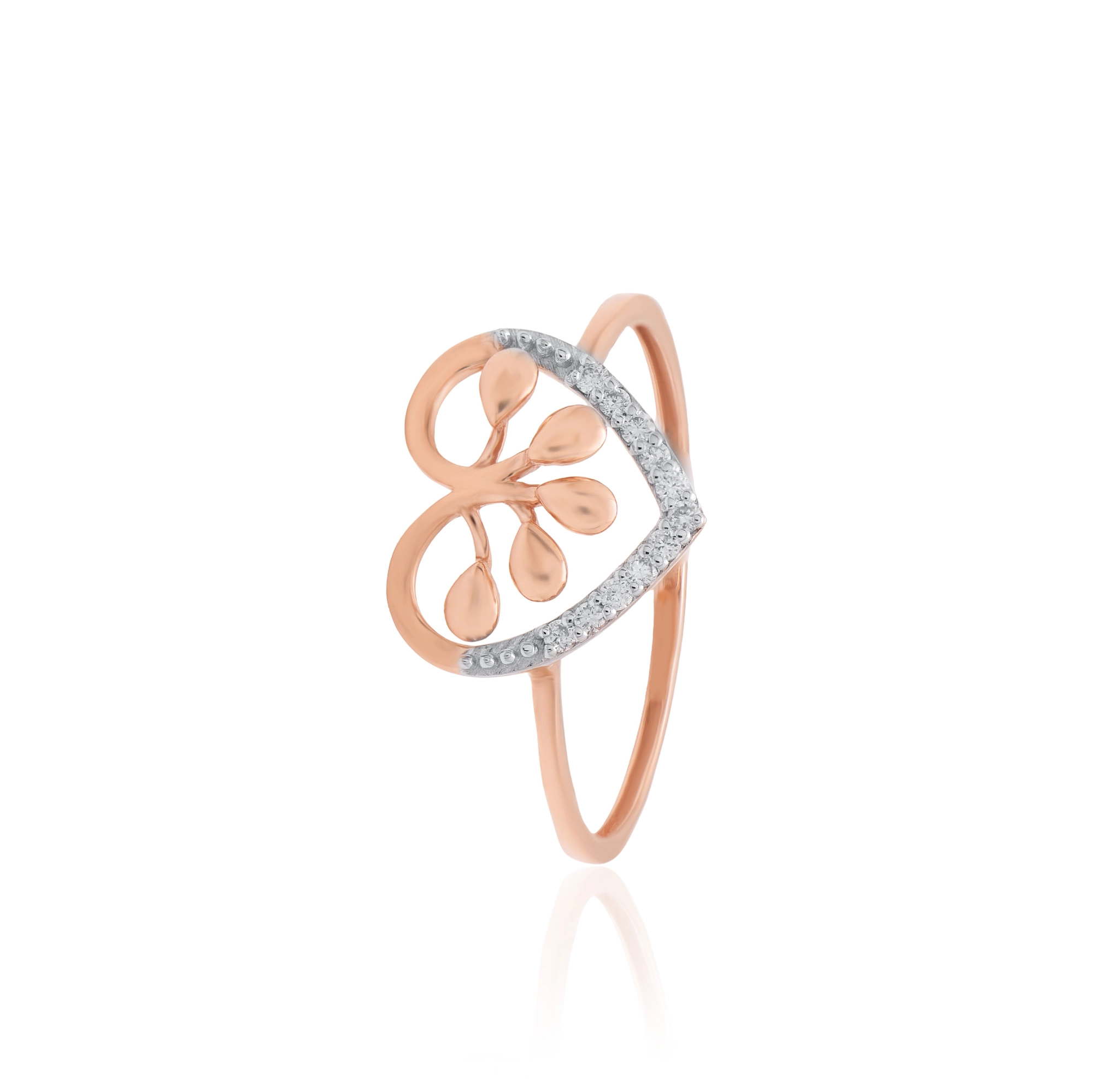 Rose Gold Diamond Ring thumbnail 3