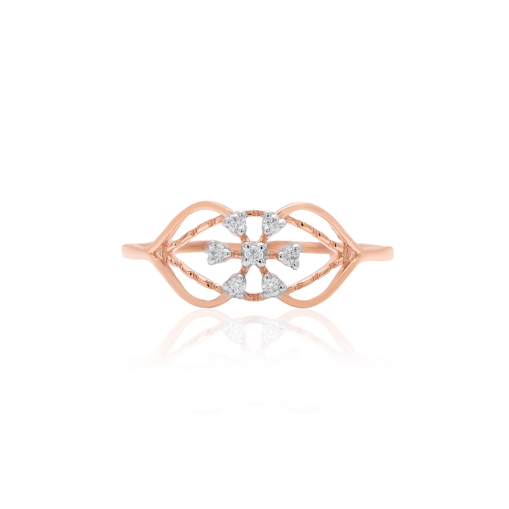 Rose Gold Diamond Ring