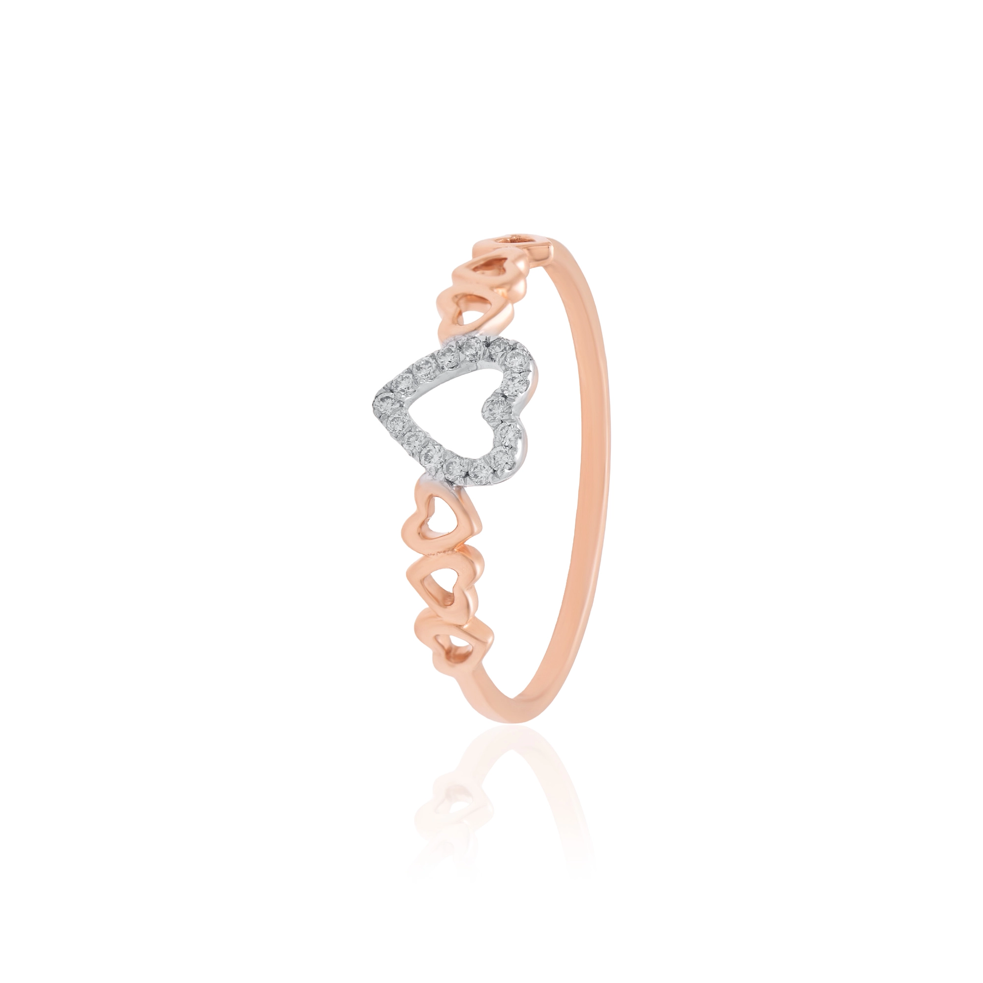 Rose Gold Diamond Ring thumbnail 3