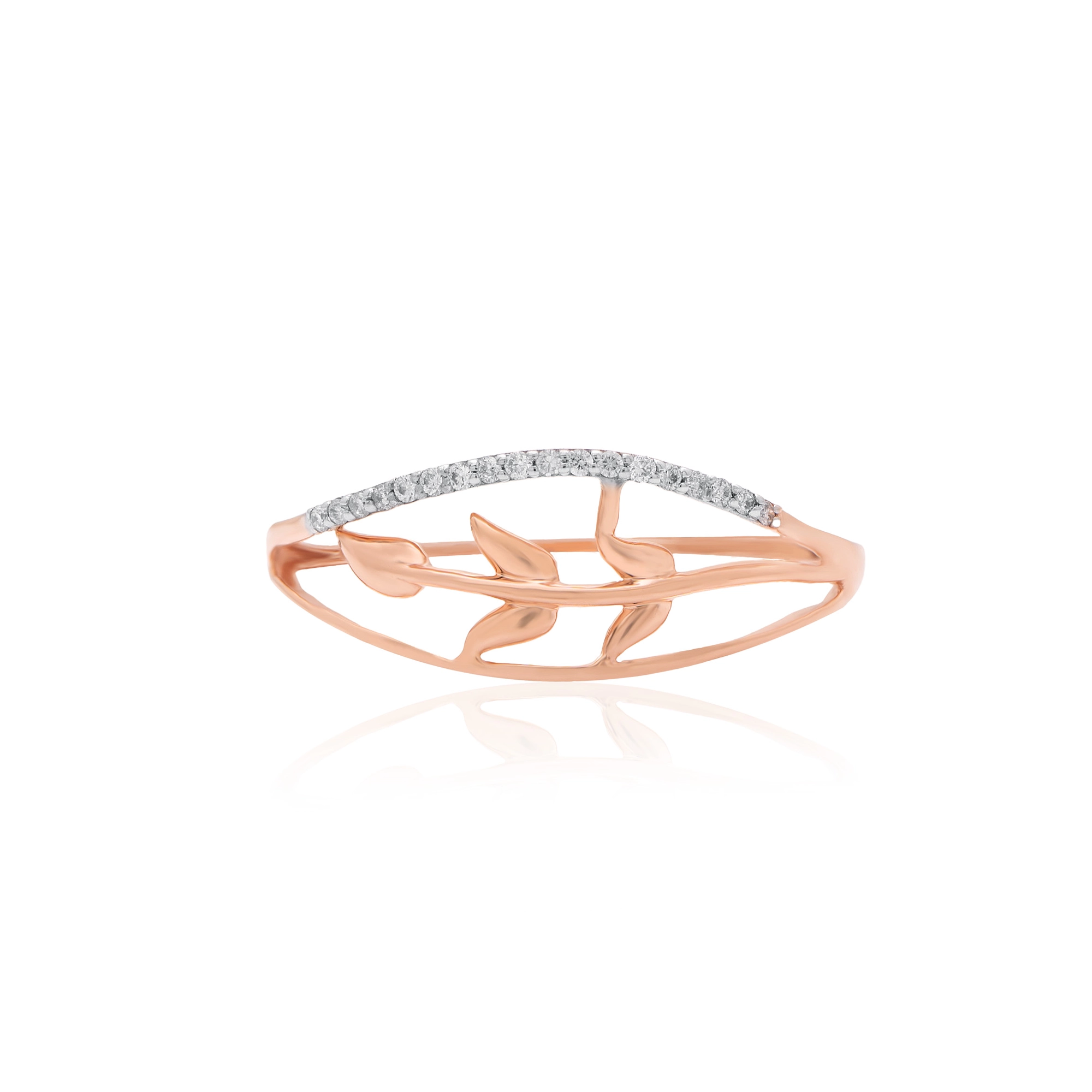 Rose Gold Diamond Ring