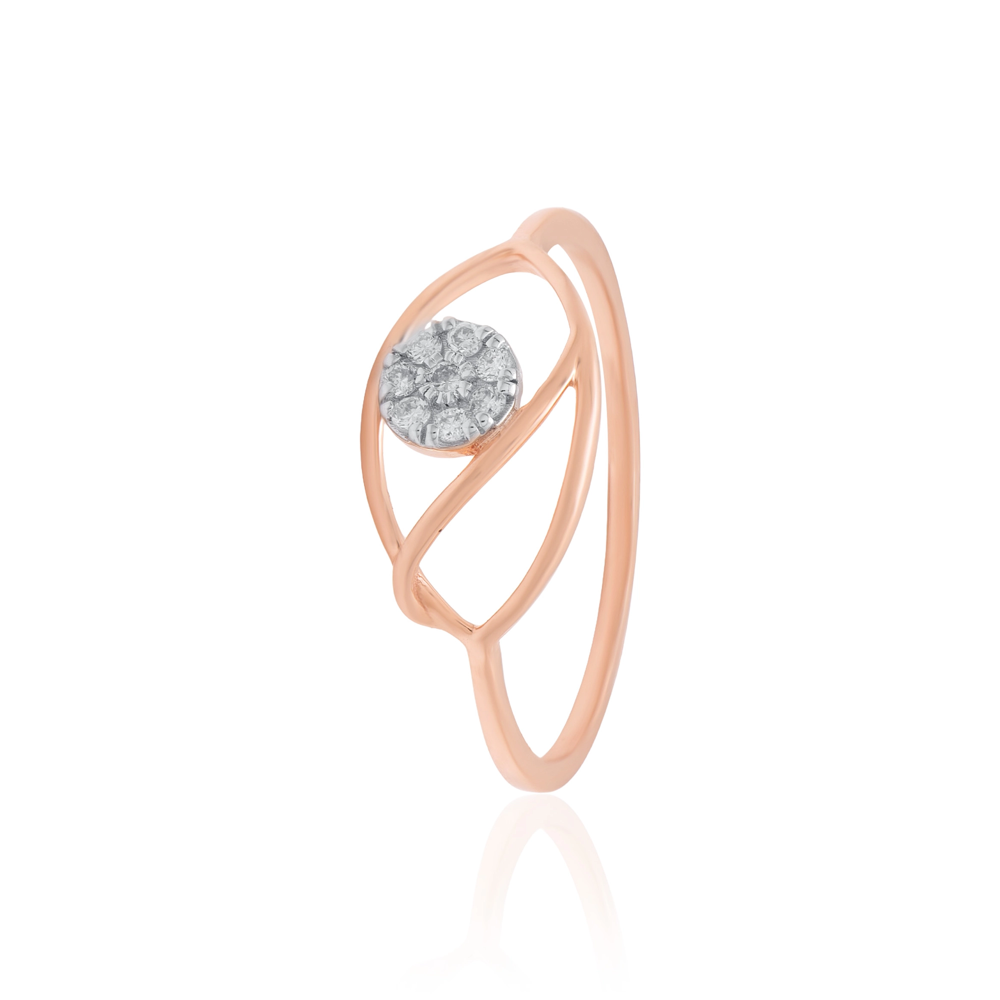 Rose Gold Diamond Ring thumbnail 3
