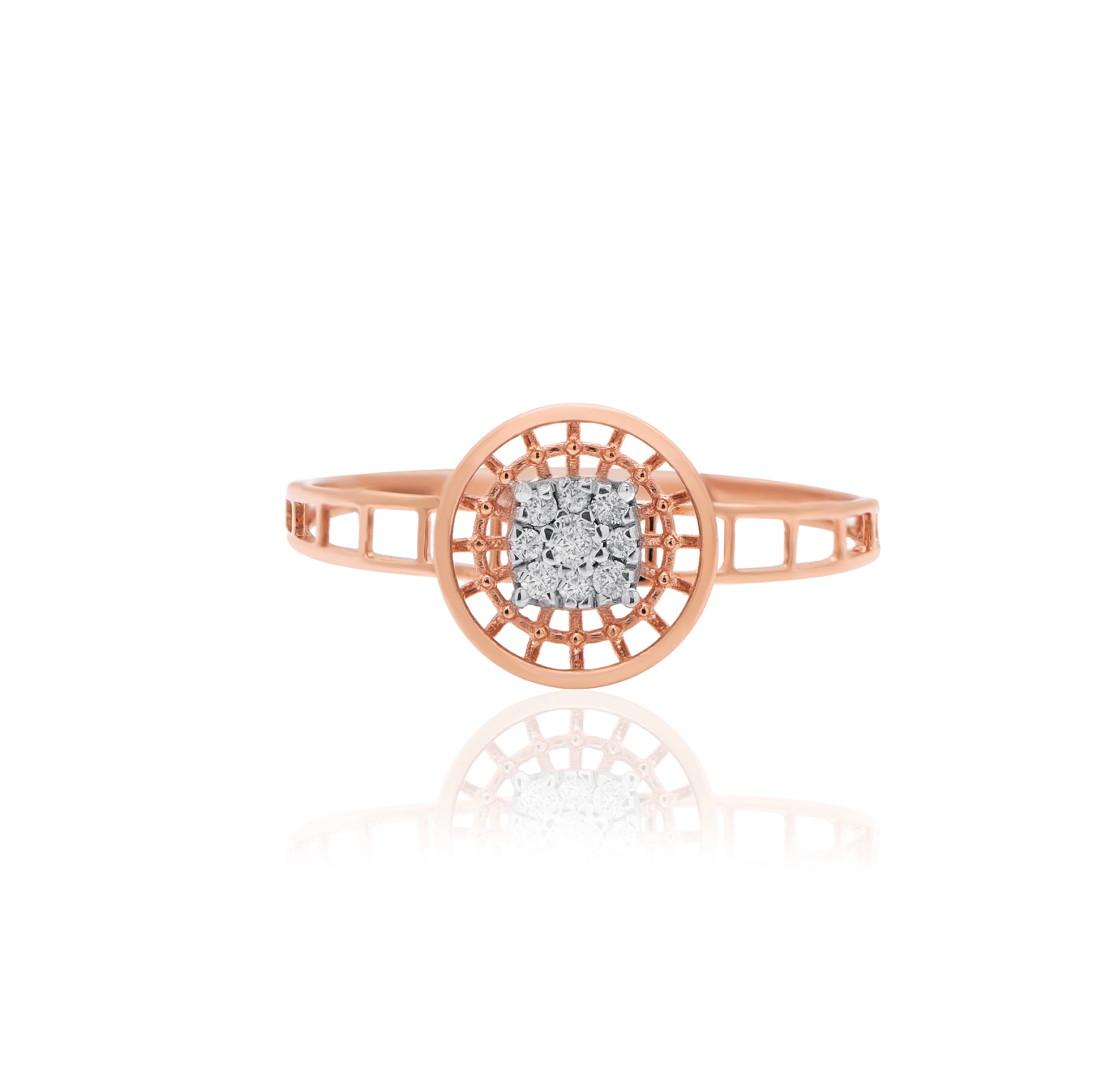 Rose Gold Diamond Ring