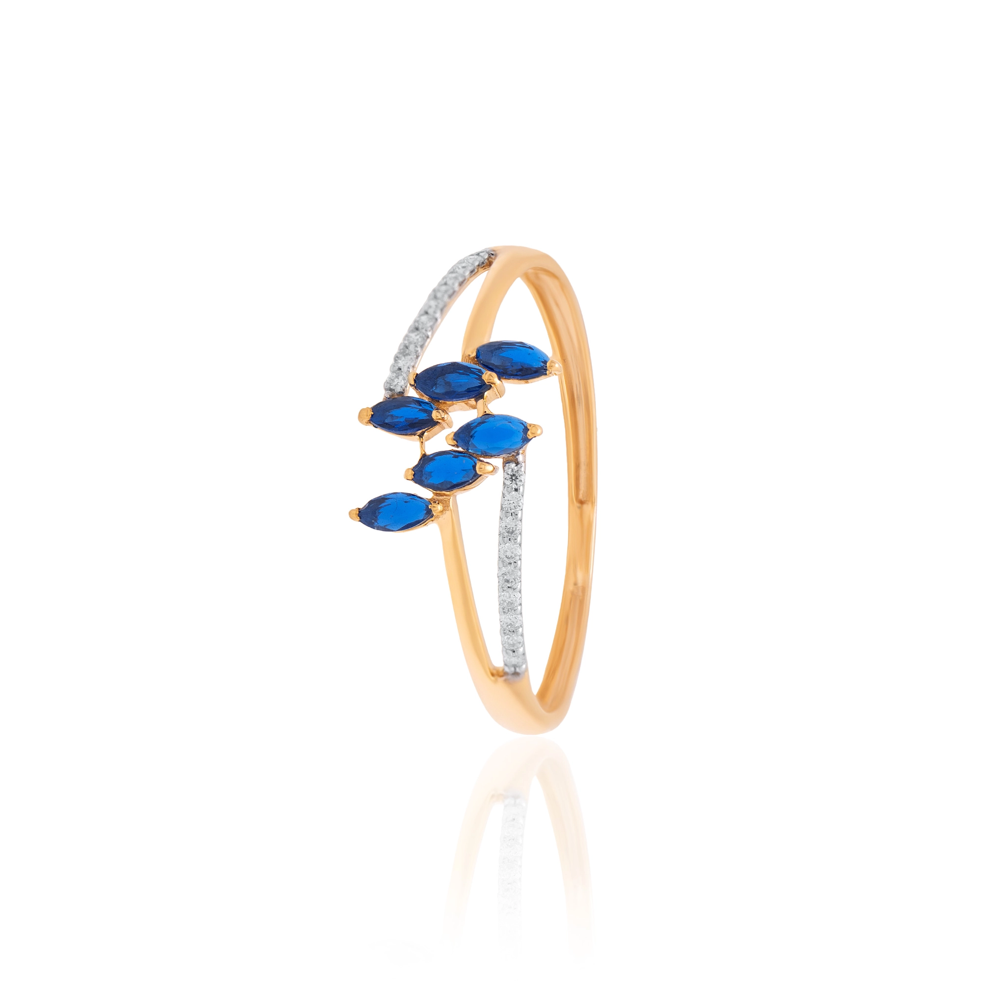 Rose Gold Diamond Ring thumbnail 3