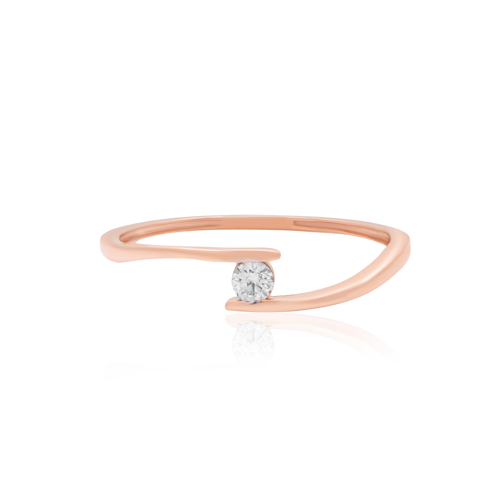 Rose Gold Diamond Ring