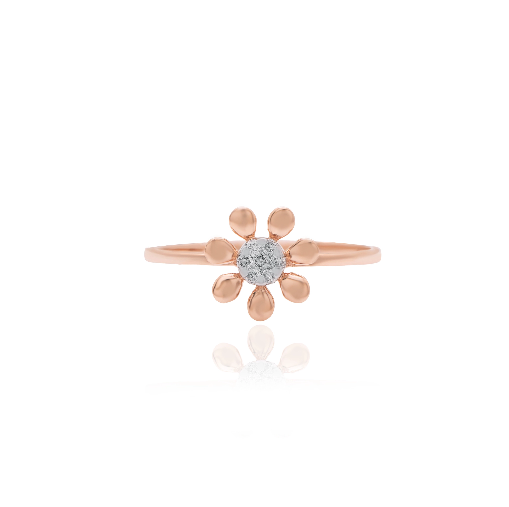 Rose Gold Diamond Ring