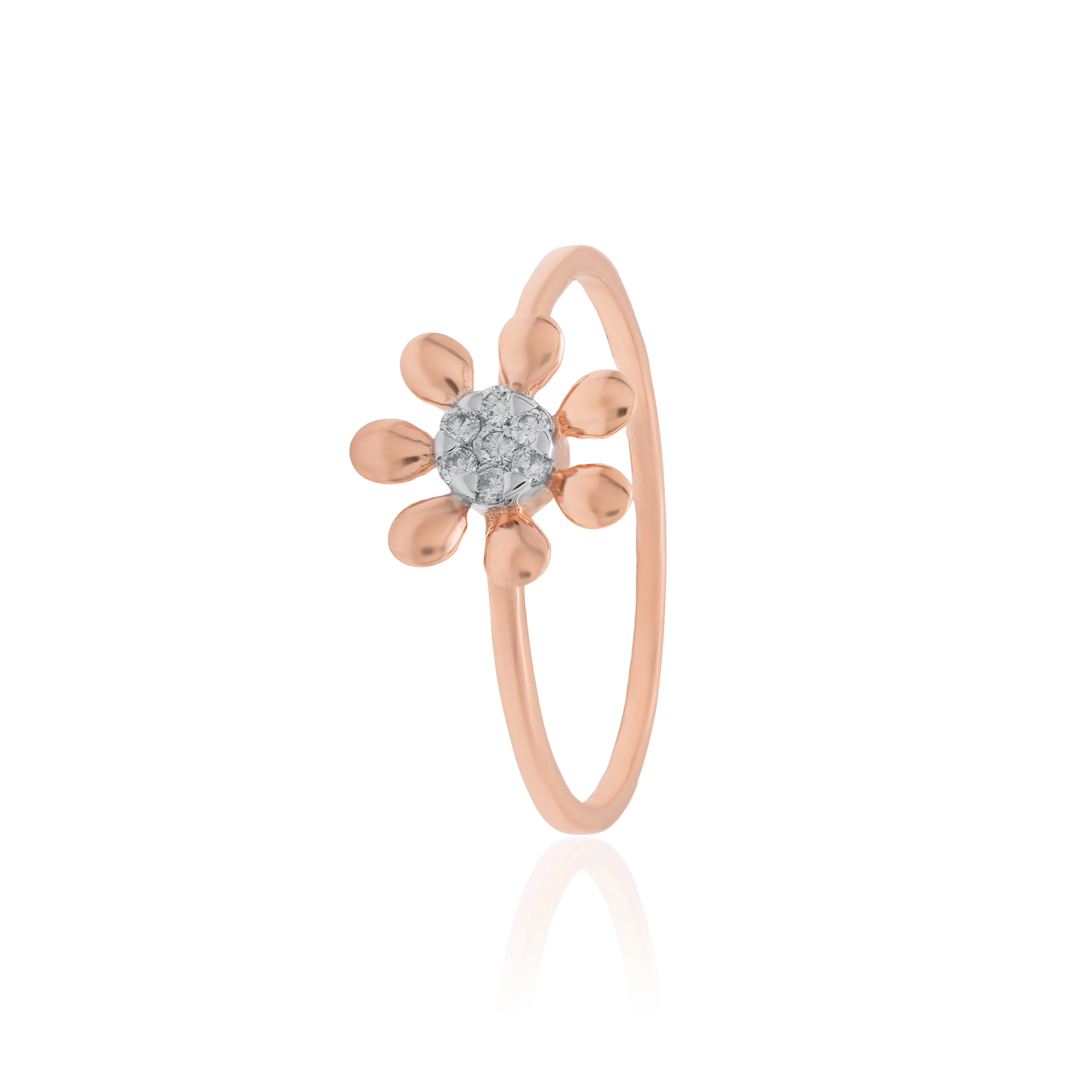 Rose Gold Diamond Ring thumbnail 3