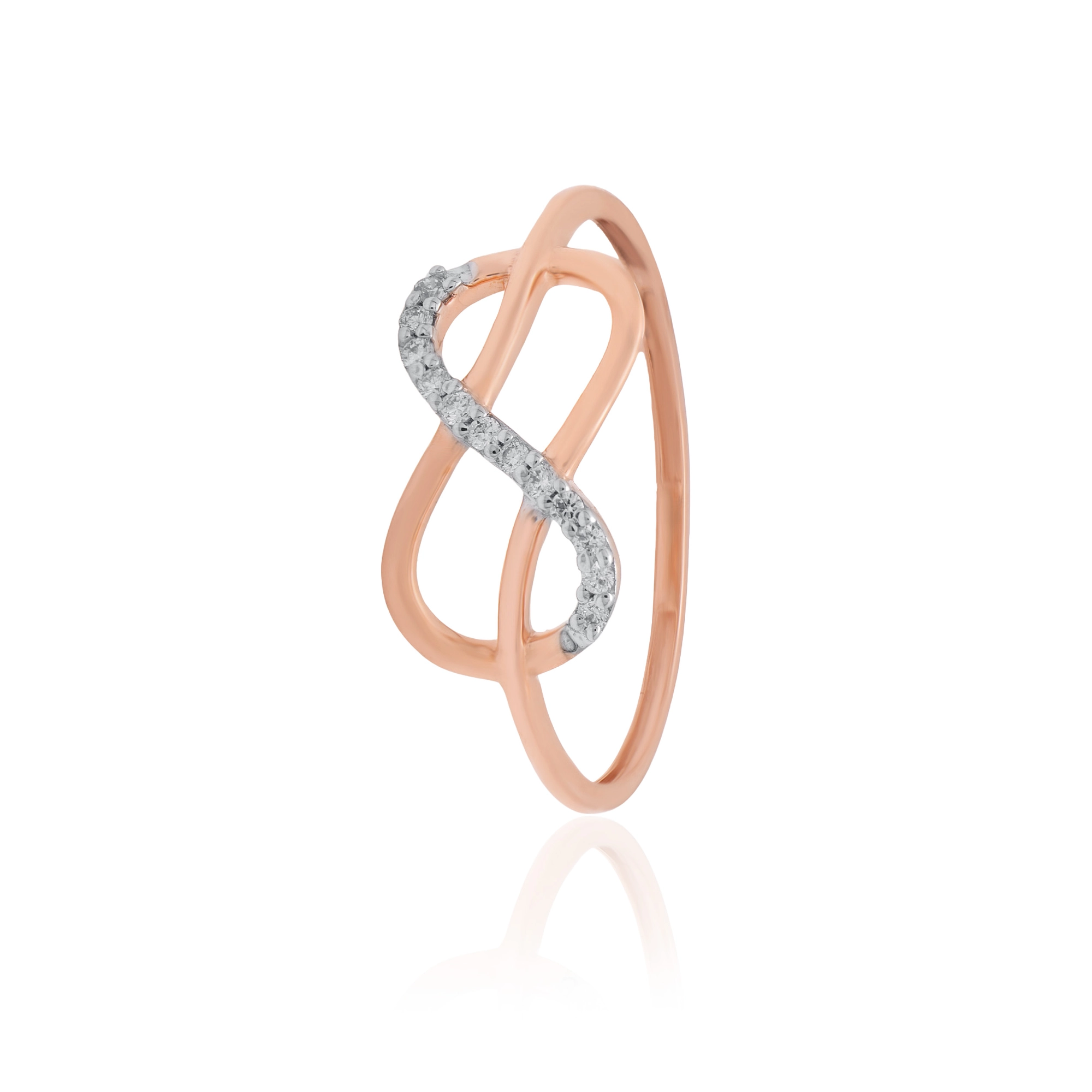 Rose Gold Diamond Ring thumbnail 3