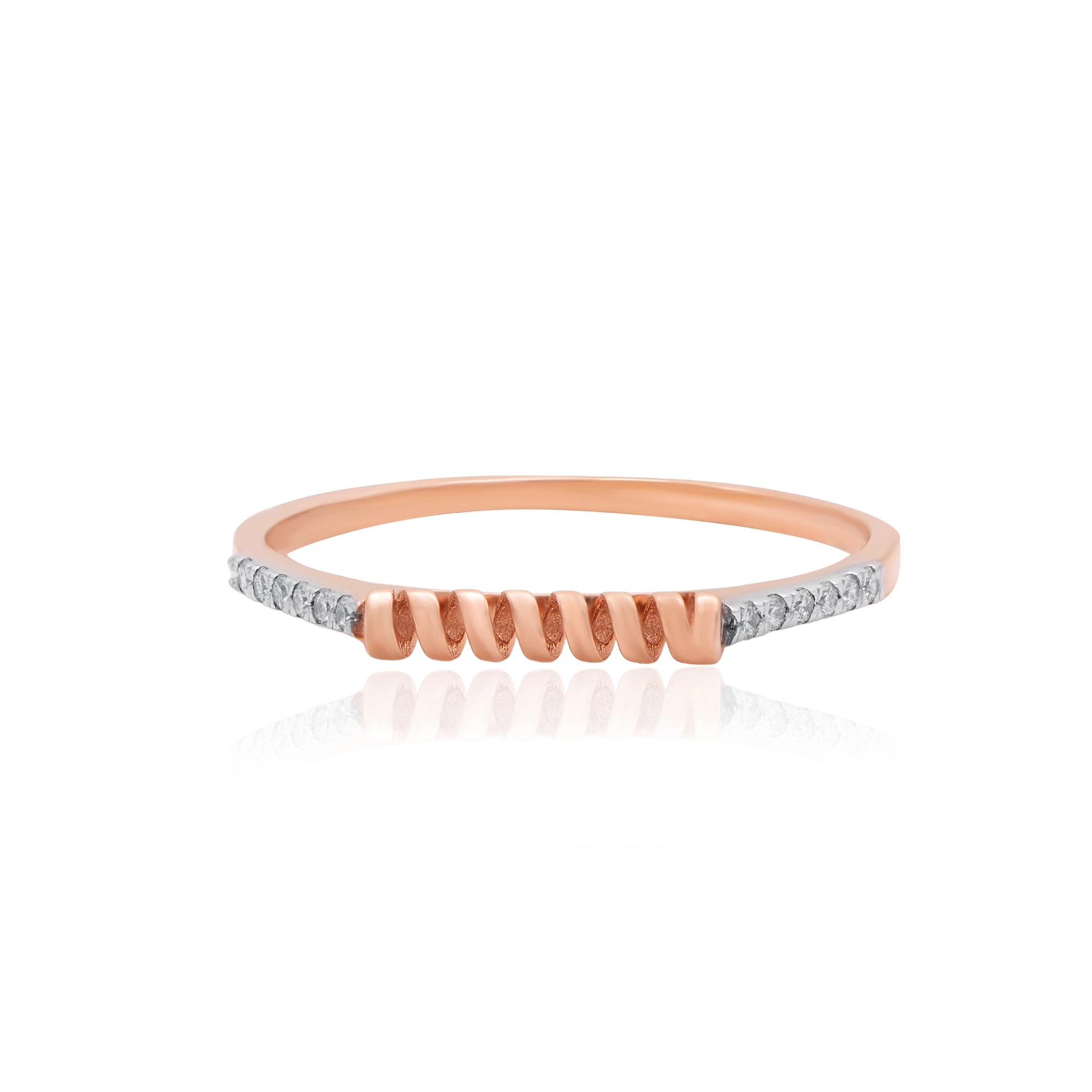Rose Gold Diamond Ring