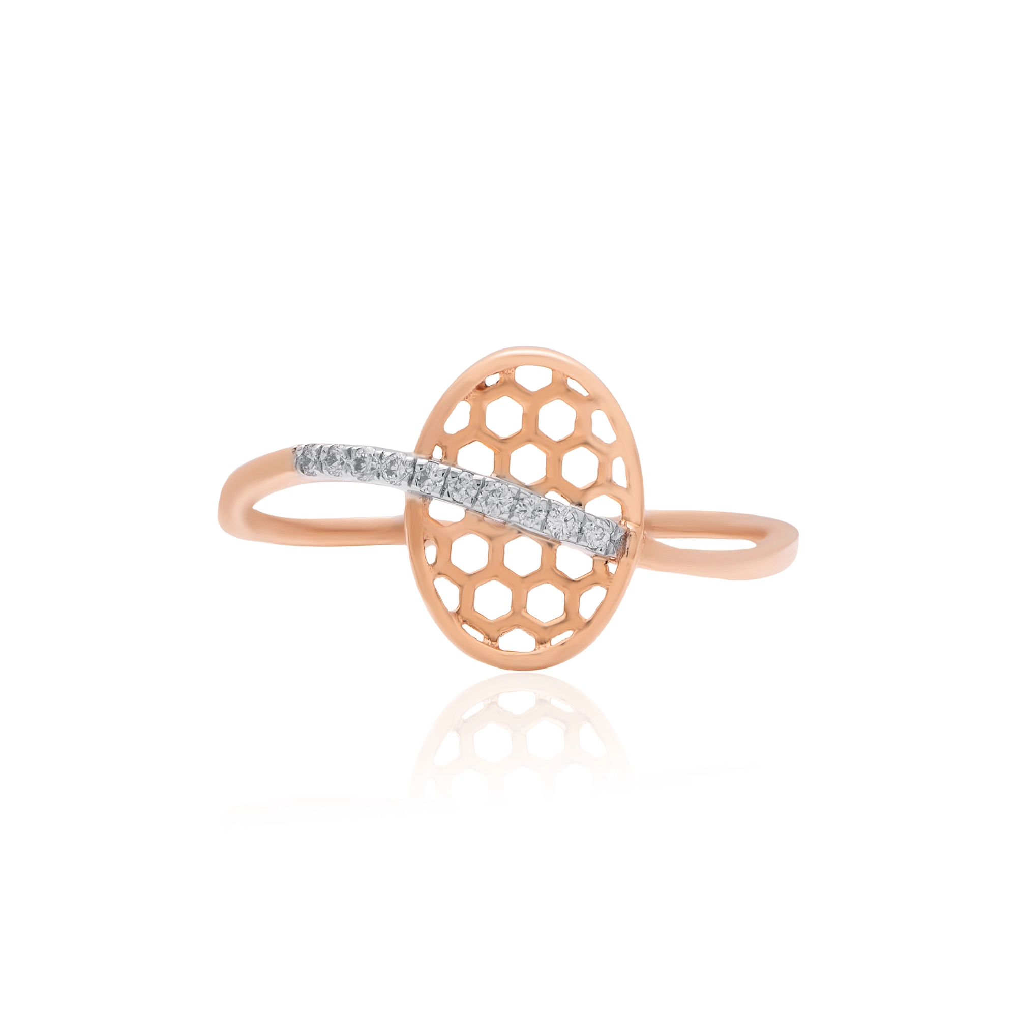 Rose Gold Diamond Ring
