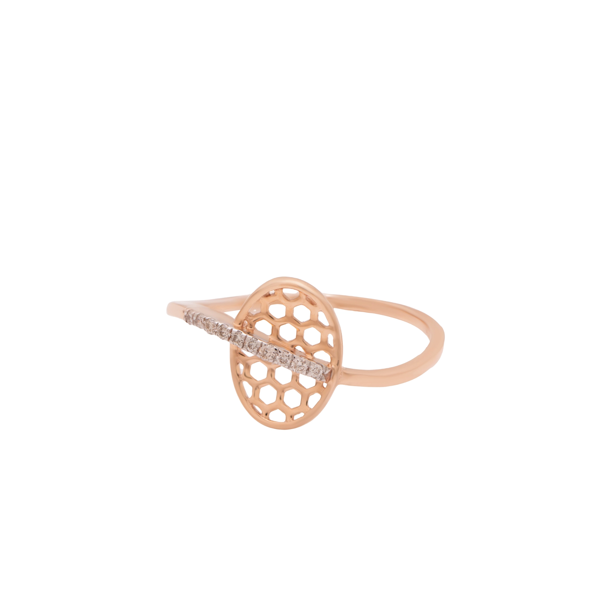 Rose Gold Diamond Ring thumbnail 3
