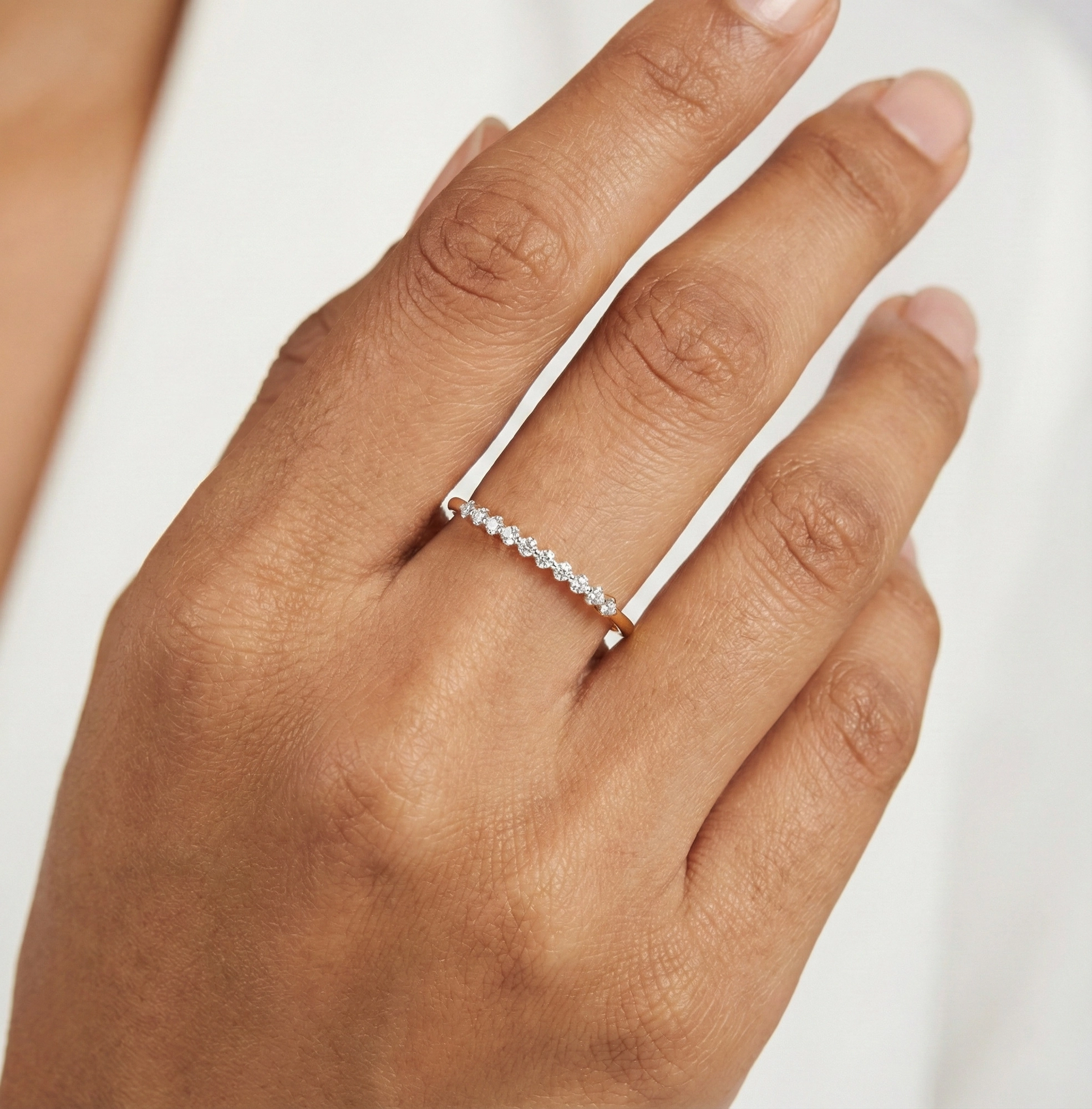 Yellow Gold Diamond Ring thumbnail 2