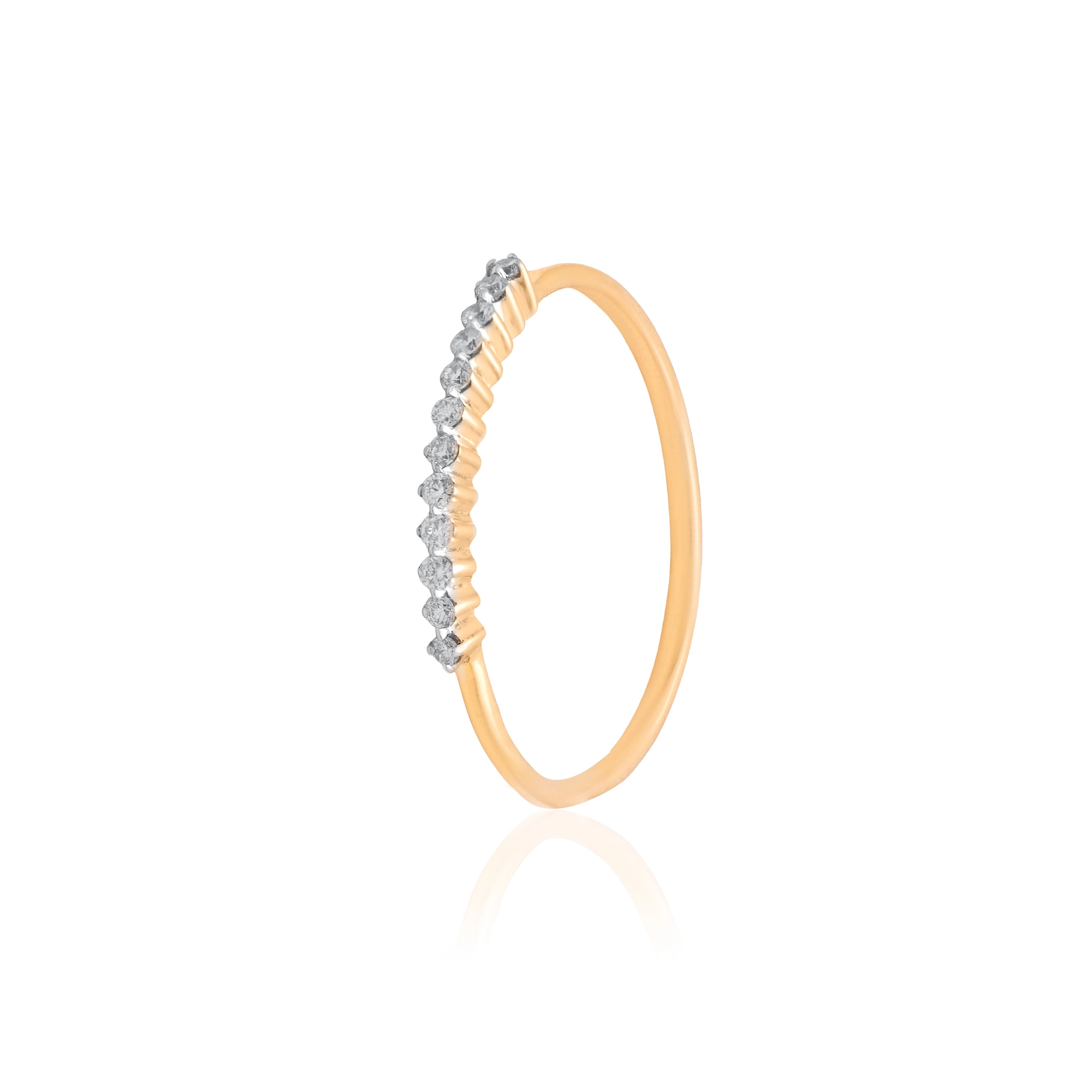 Yellow Gold Diamond Ring thumbnail 3