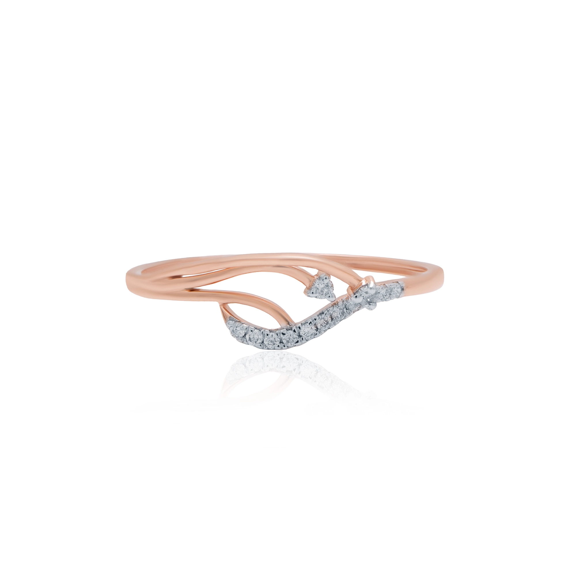 Rose Gold Diamond Ring