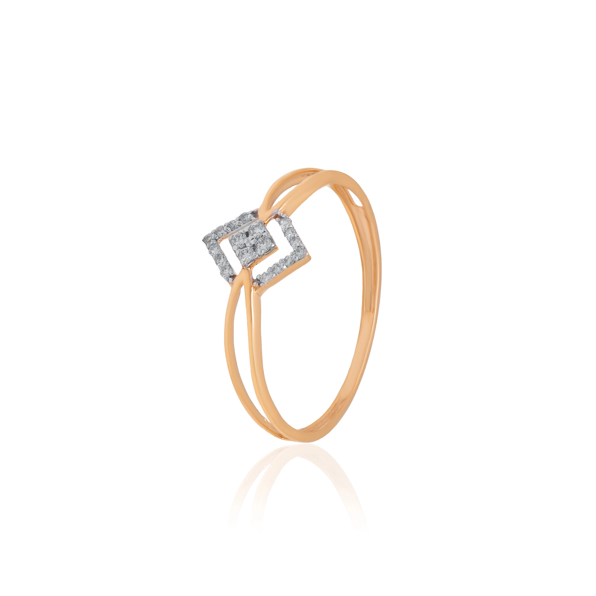 Yellow Gold Diamond Ring thumbnail 3