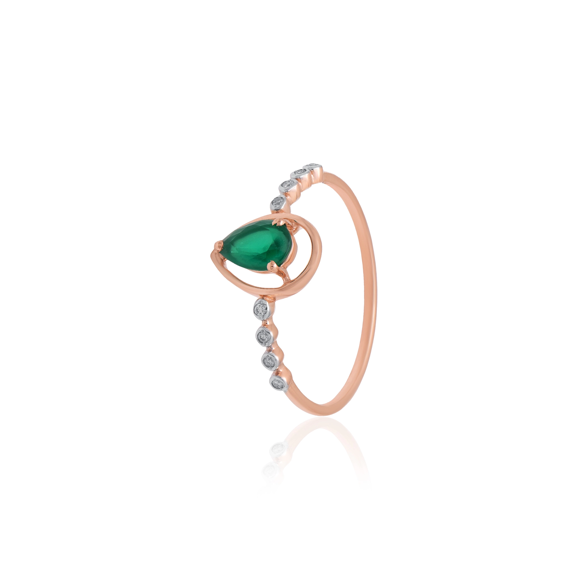 Yellow Gold Diamond Ring thumbnail 3