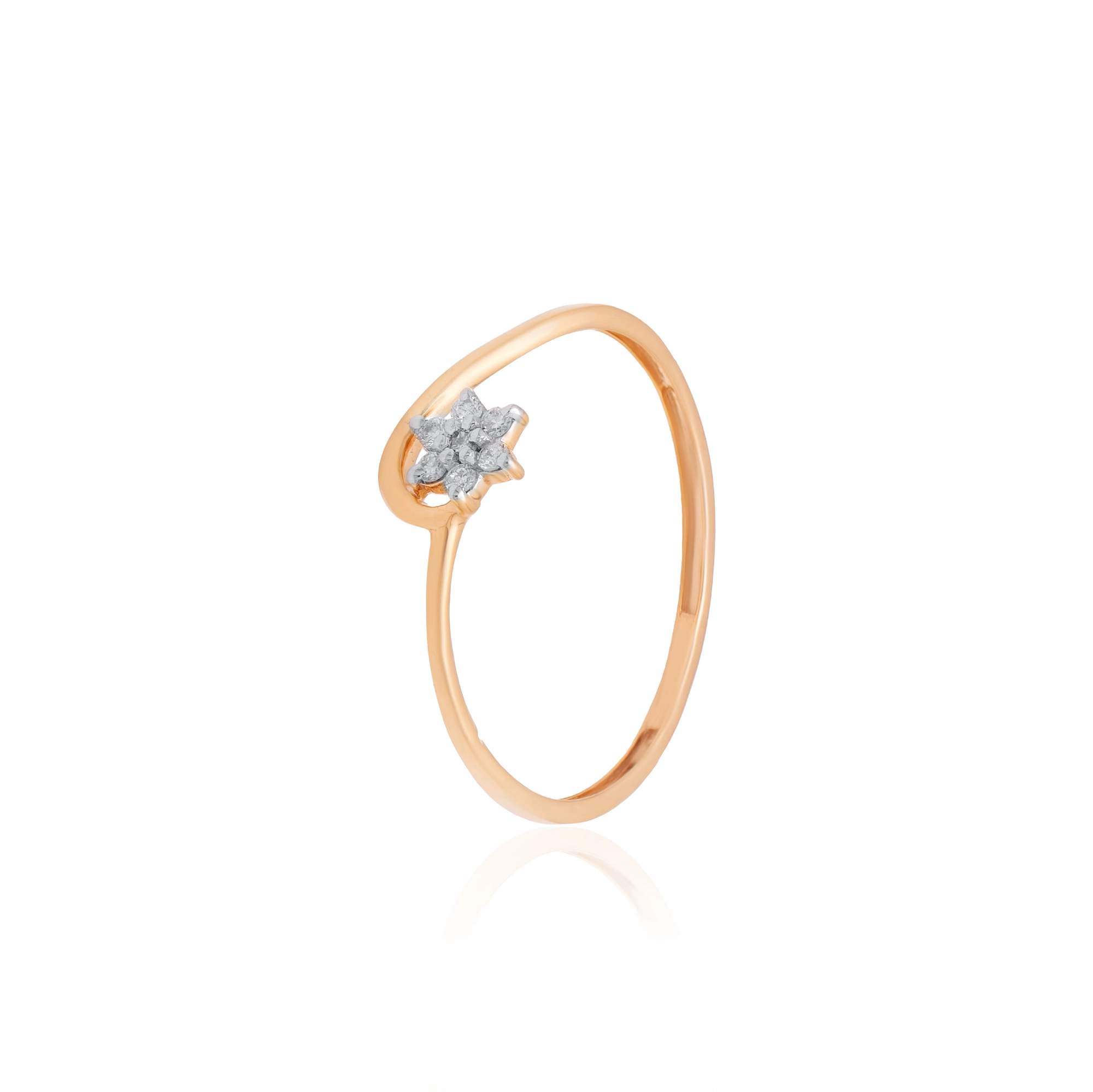 Rose Gold Diamond Ring thumbnail 3