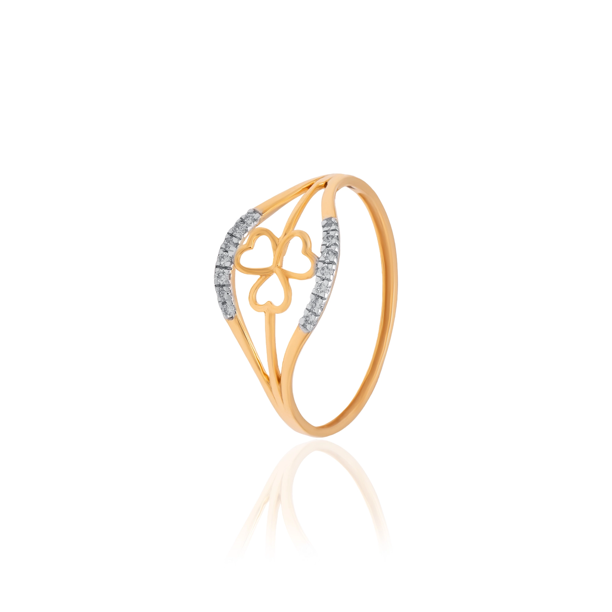 Yellow Gold Diamond Ring thumbnail 3