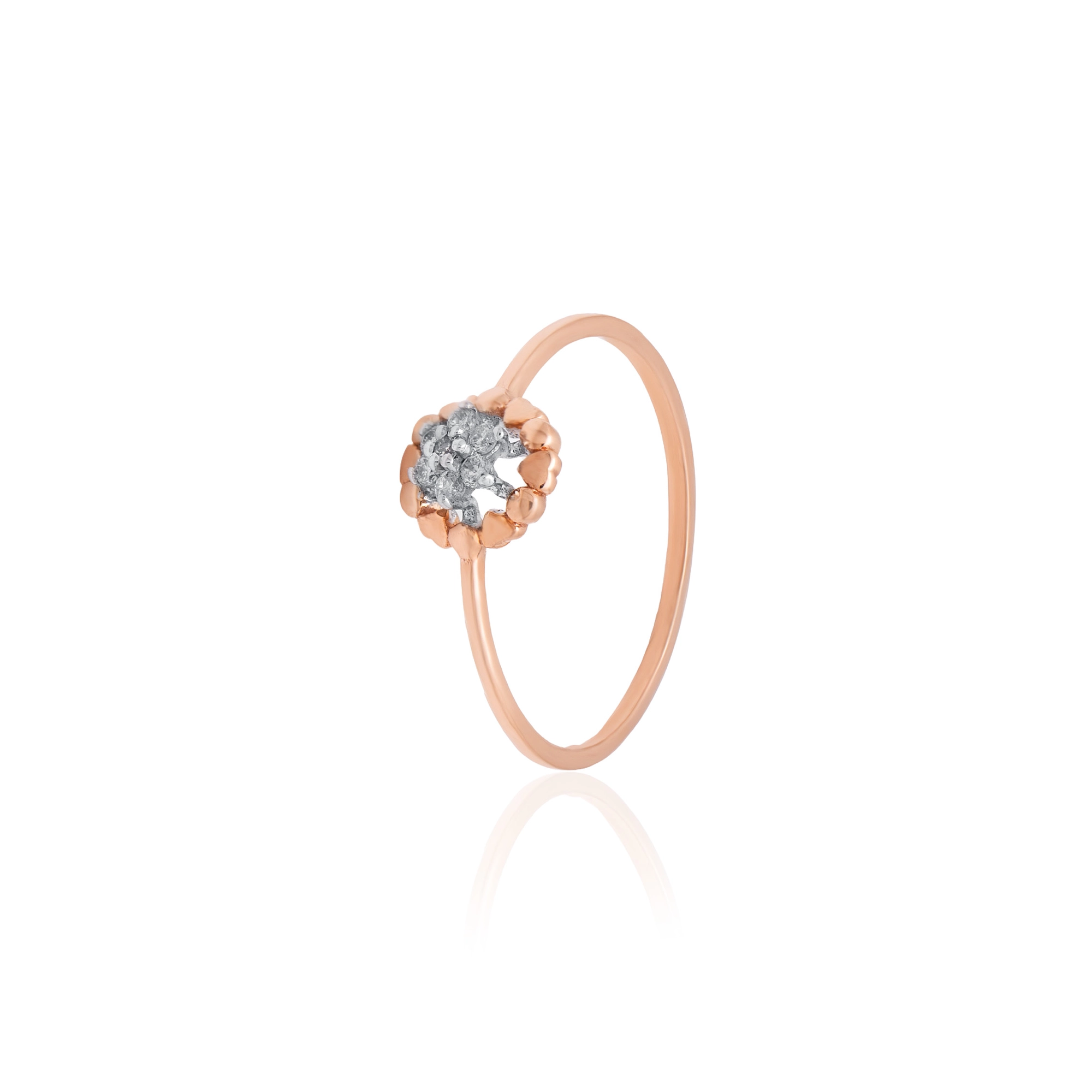 Rose Gold Diamond Ring thumbnail 3