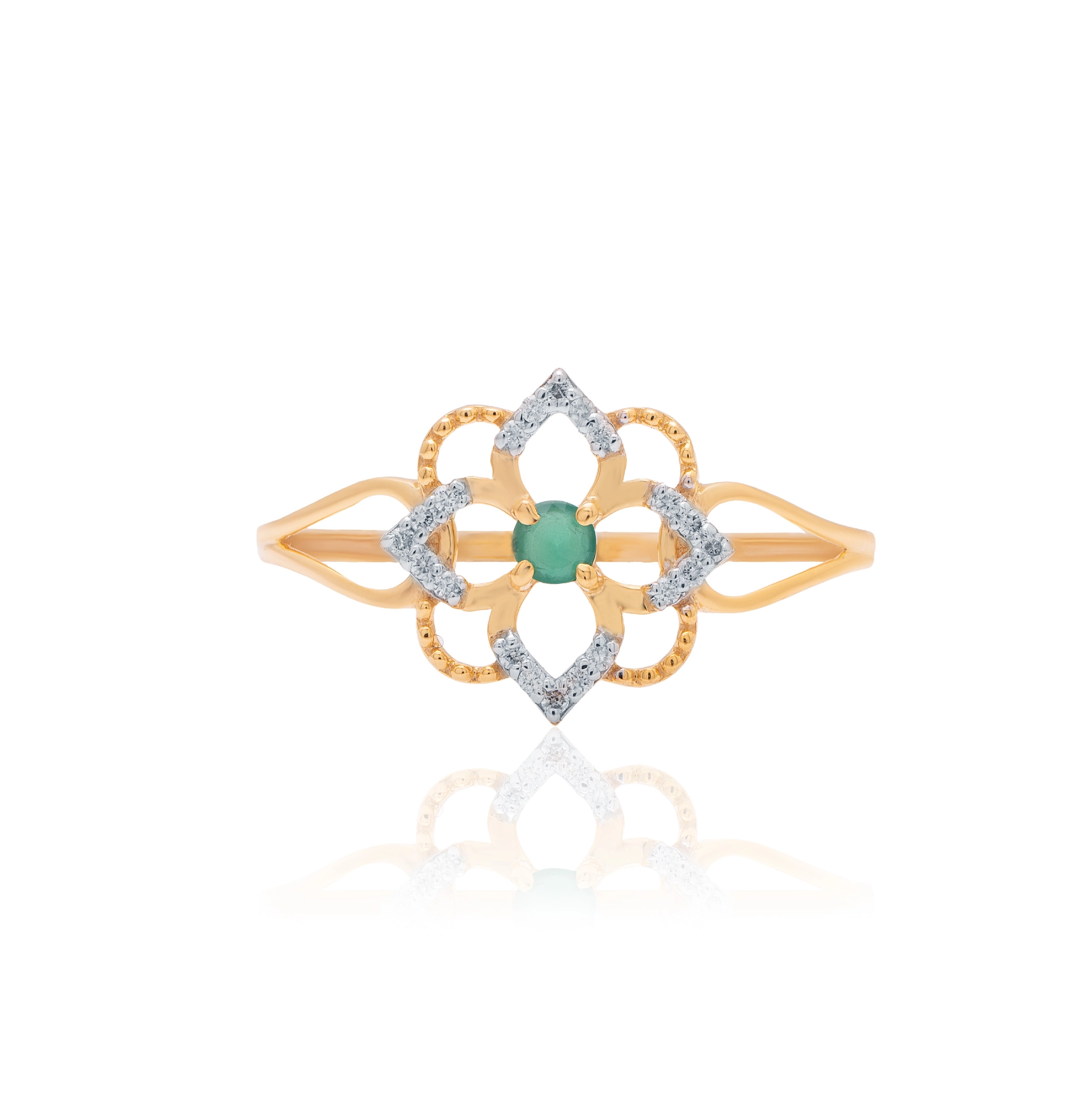 Yellow Gold Diamond Ring
