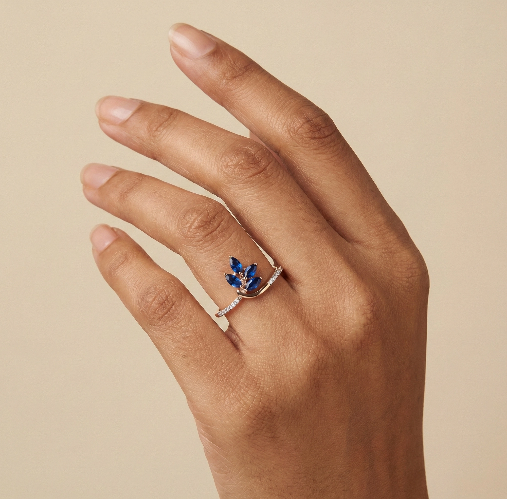 Yellow Gold Diamond Ring thumbnail 2
