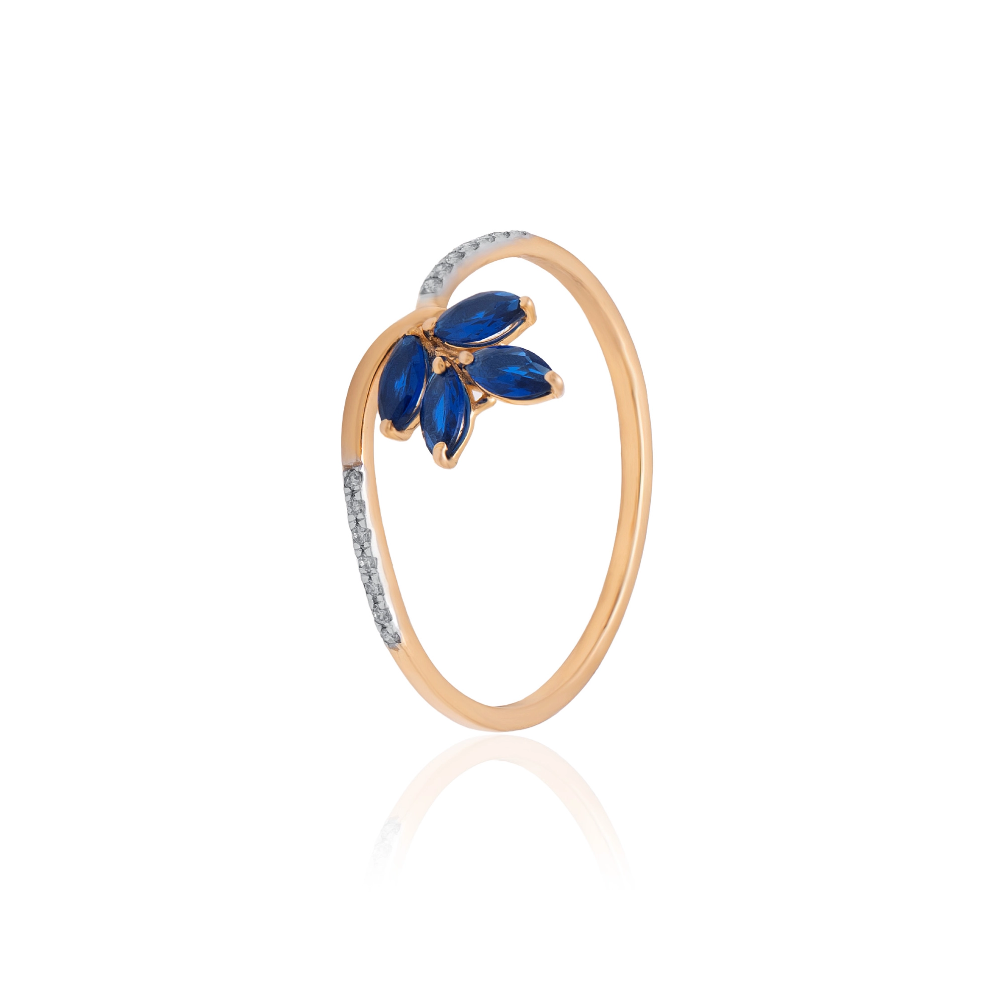 Yellow Gold Diamond Ring thumbnail 3