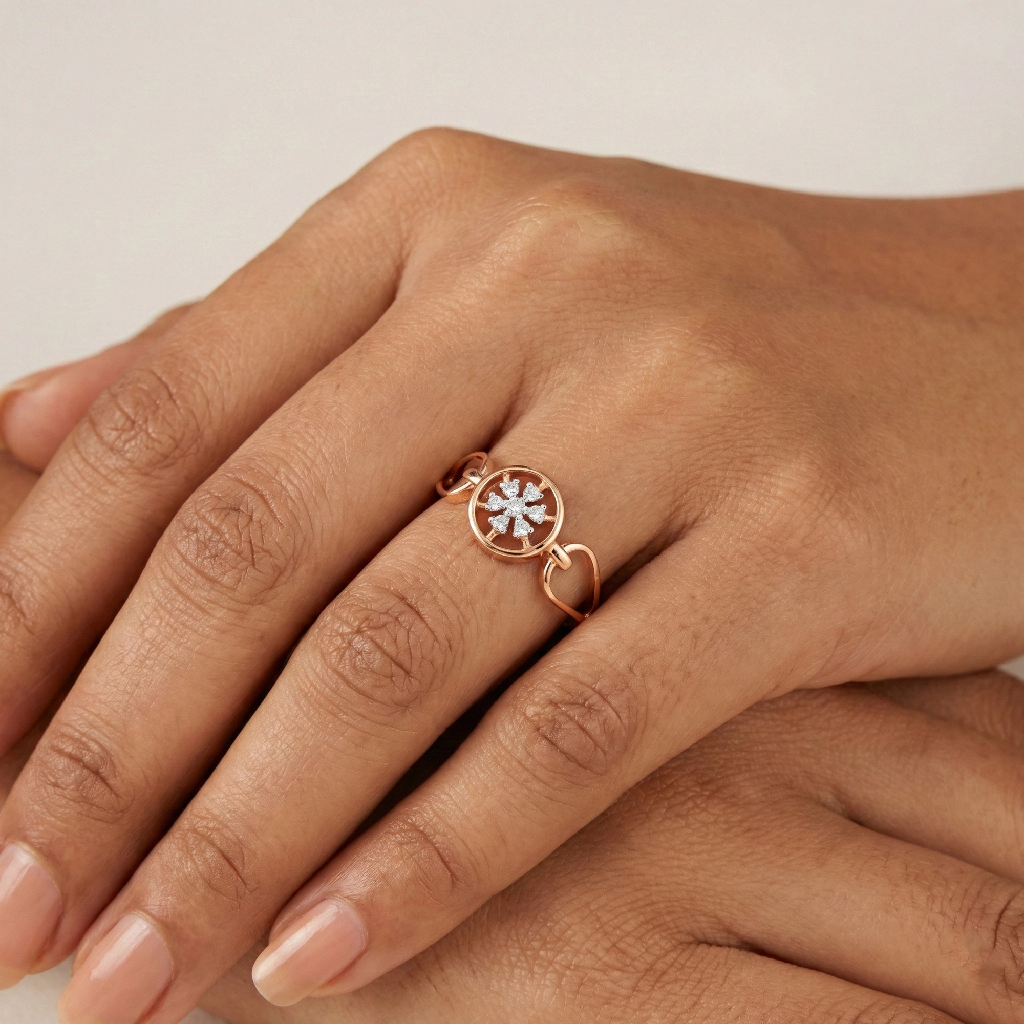 Yellow Gold Diamond Ring thumbnail 2