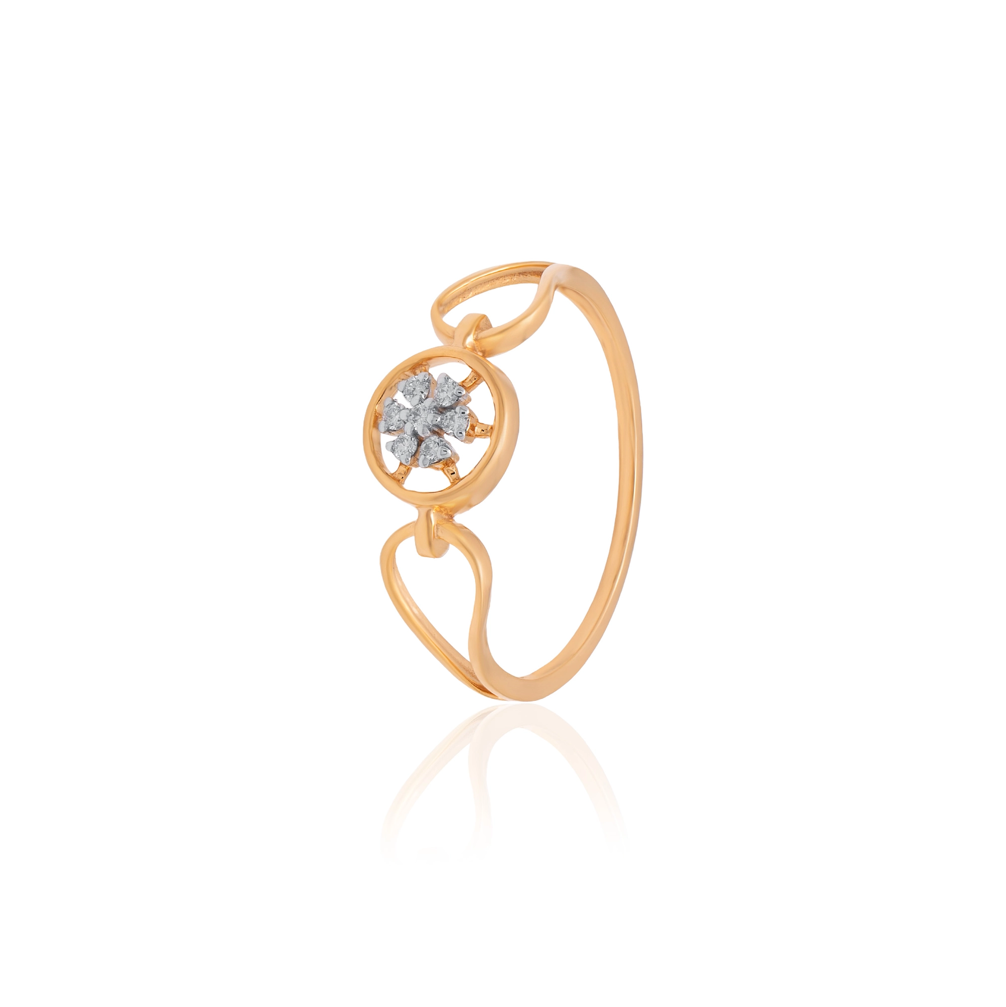 Yellow Gold Diamond Ring thumbnail 3