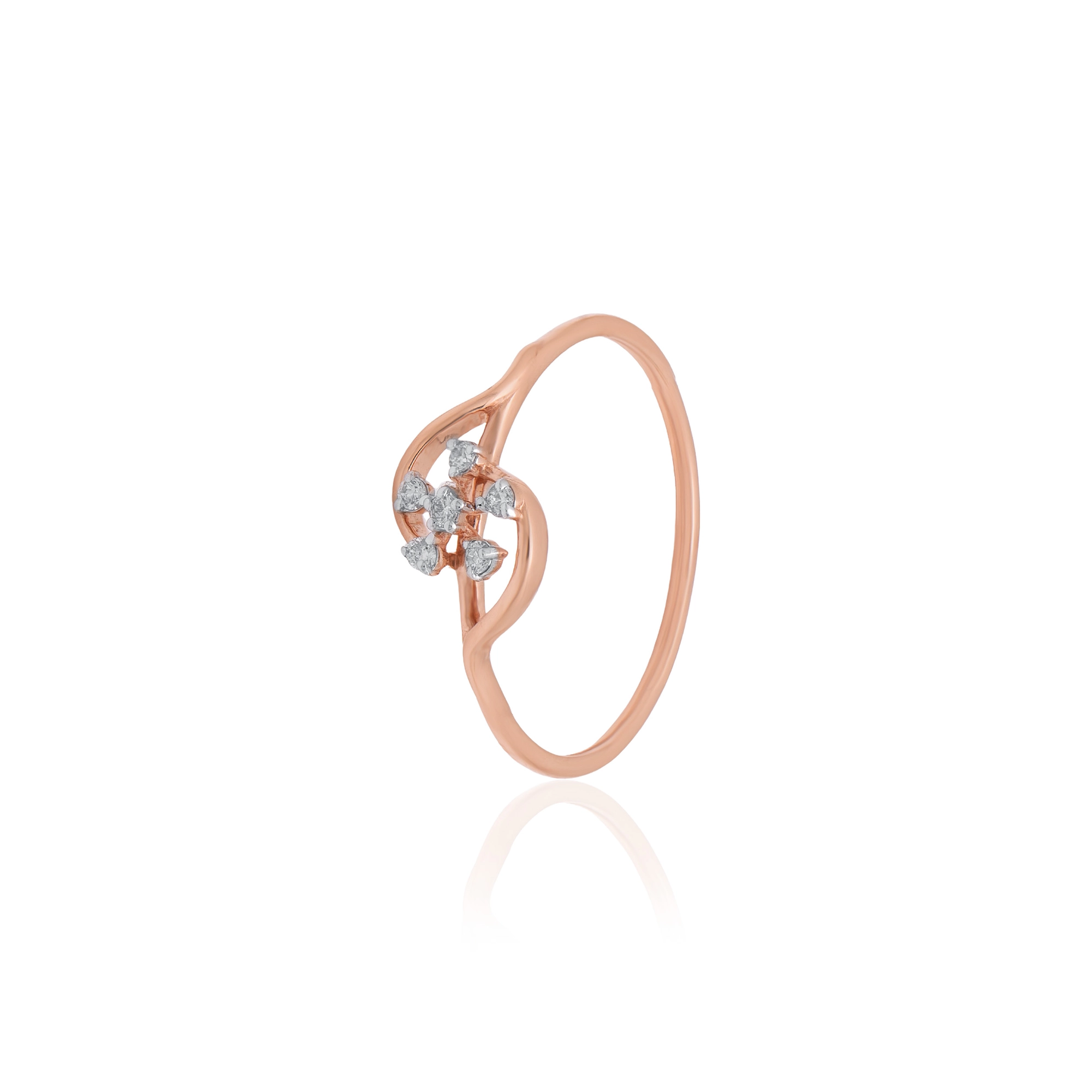 Rose Gold Diamond Ring