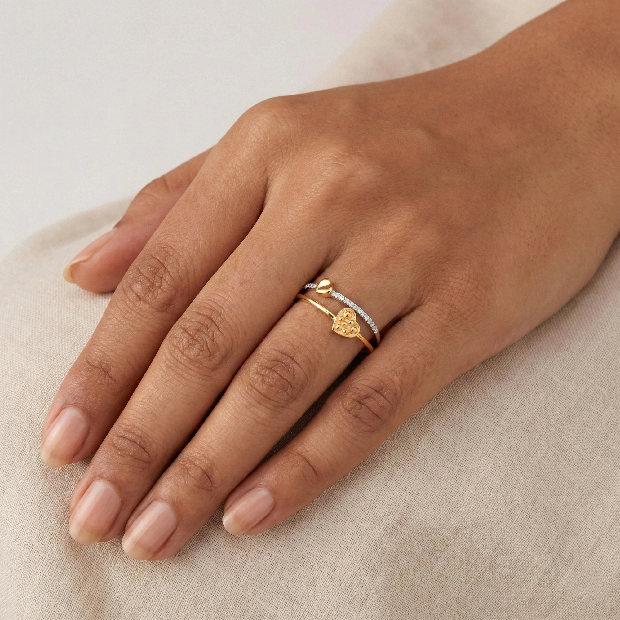 Yellow Gold Diamond Ring thumbnail 2