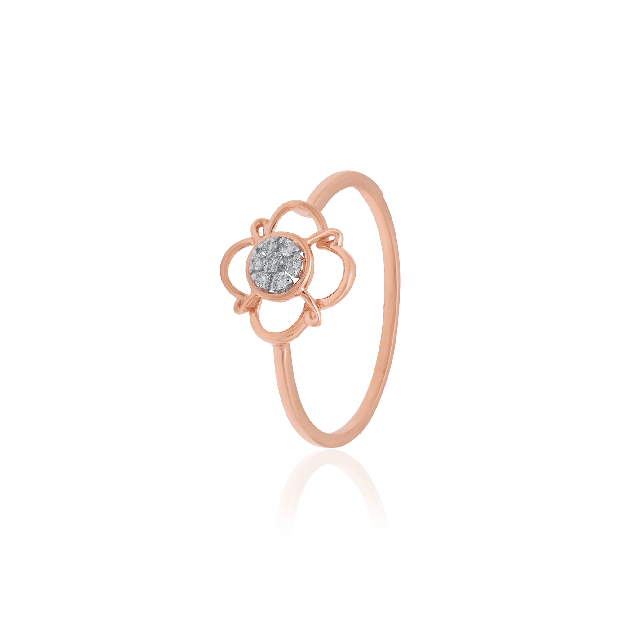 Rose Gold Diamond Ring thumbnail 3