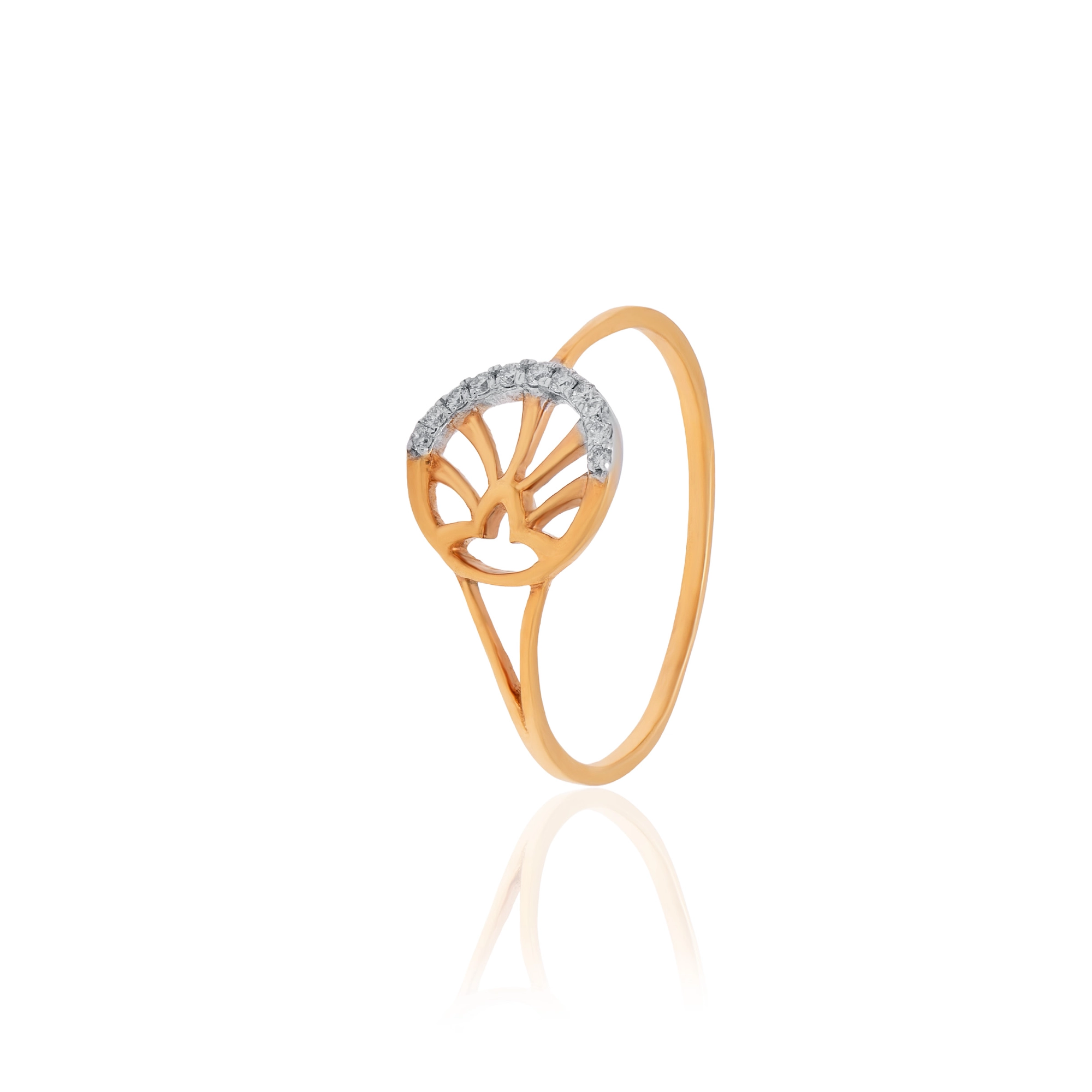 Yellow Gold Diamond Ring thumbnail 3