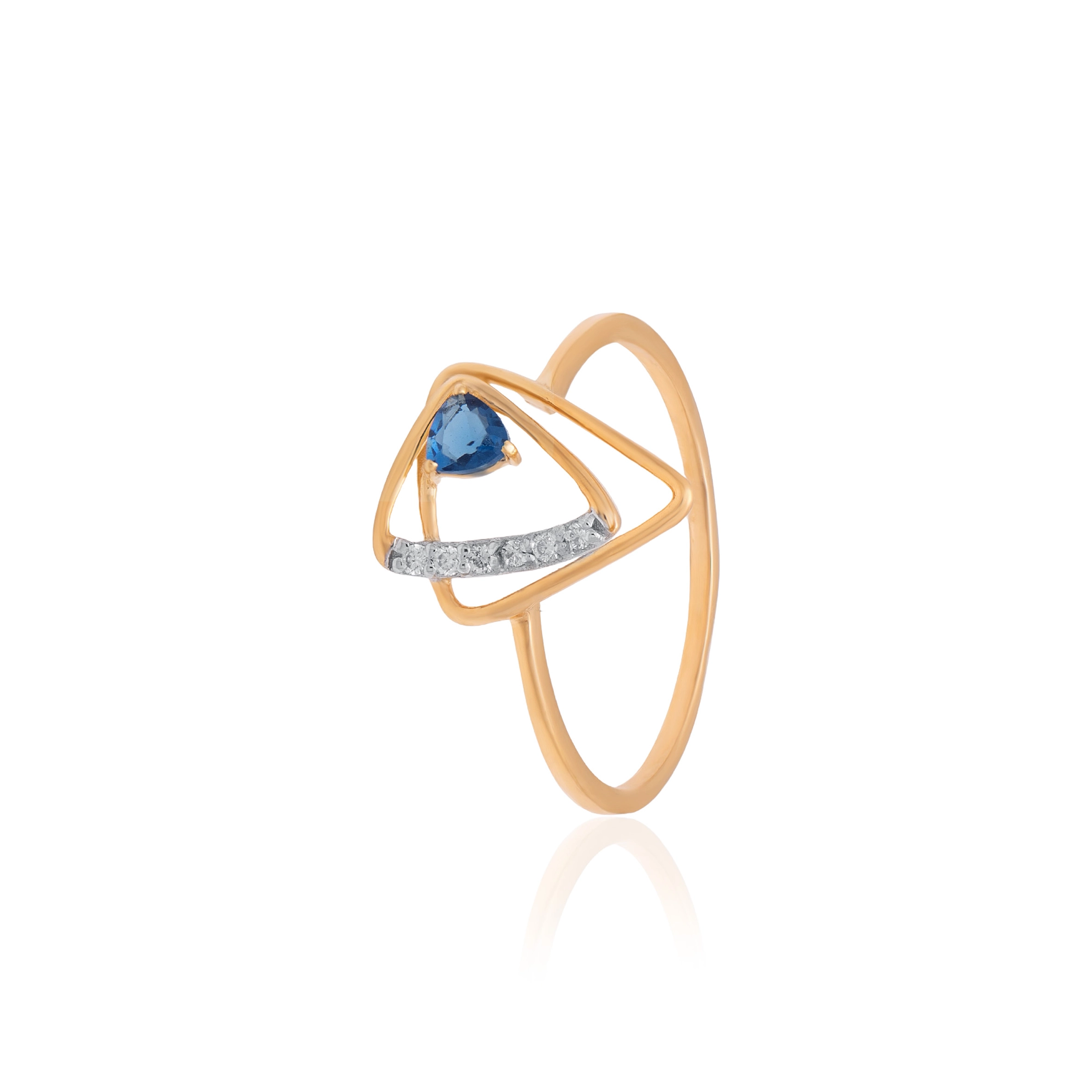 Yellow Gold Diamond Ring thumbnail 3